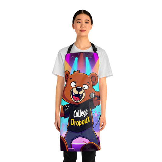 "College Dropout" Music Lovers & Grads Apron