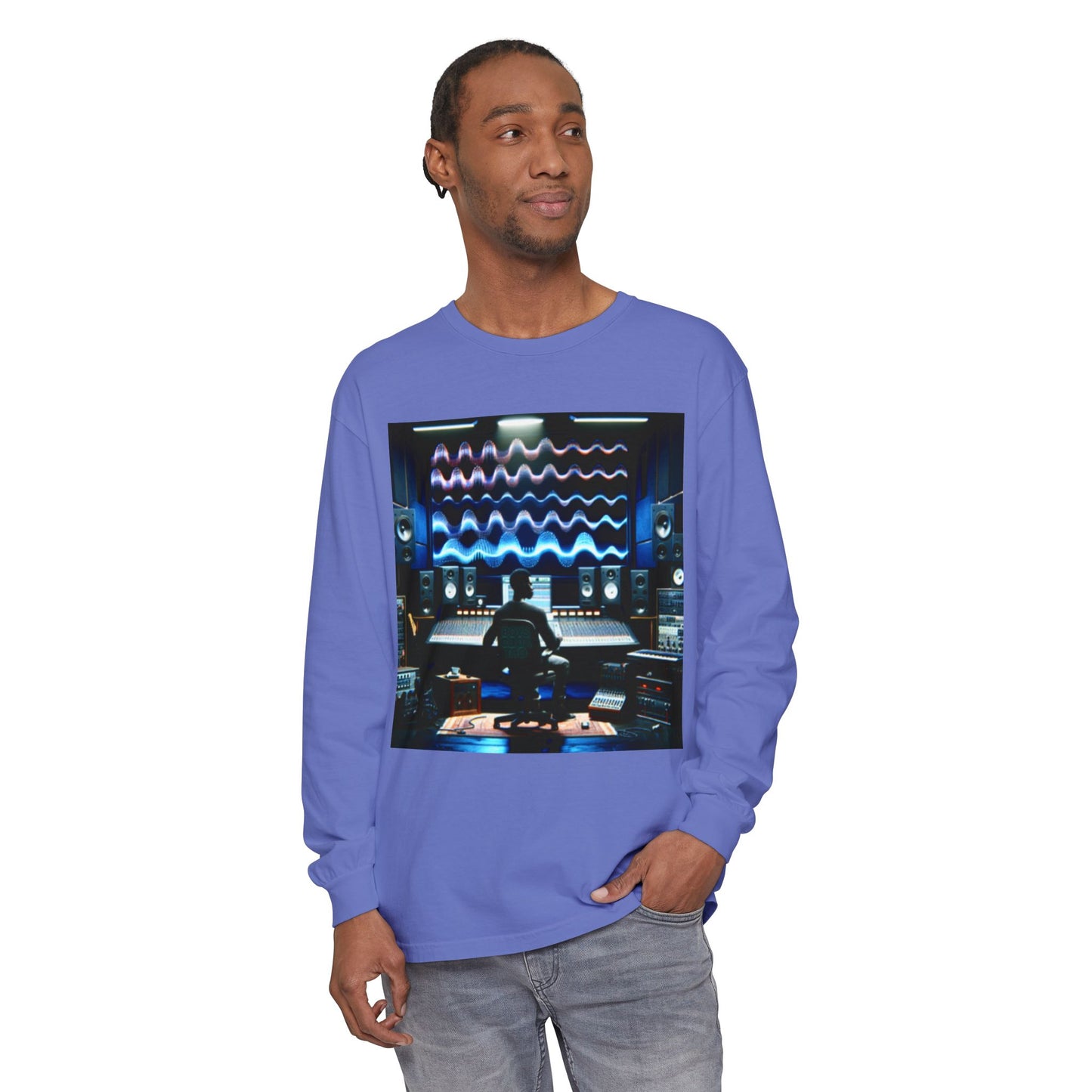 Sound Waves Long-Sleeved Tee