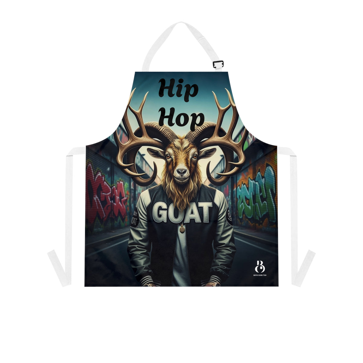Hip Hop GOAT Urban Graffiti Music Apron