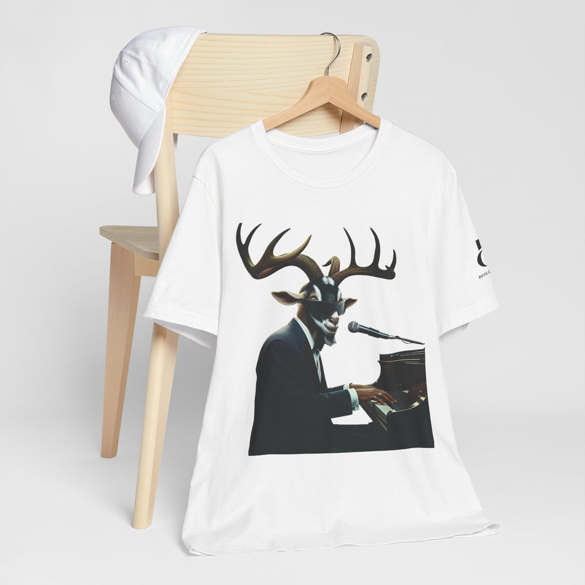 Piano-Playing Goat T-shirt