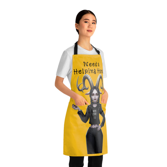 Need a Helping Hand? Gothic Apron
