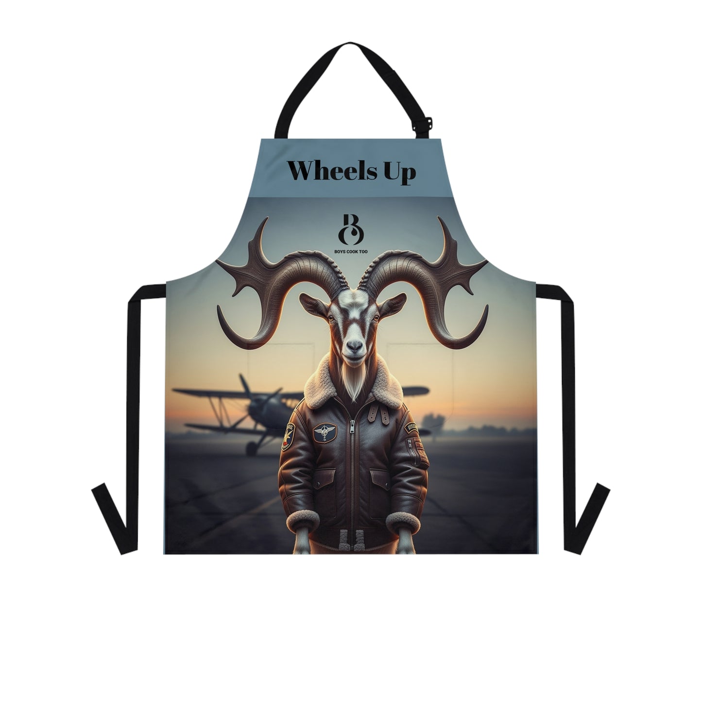 Pilot Goat 'Wheels Up' Aviator Apron