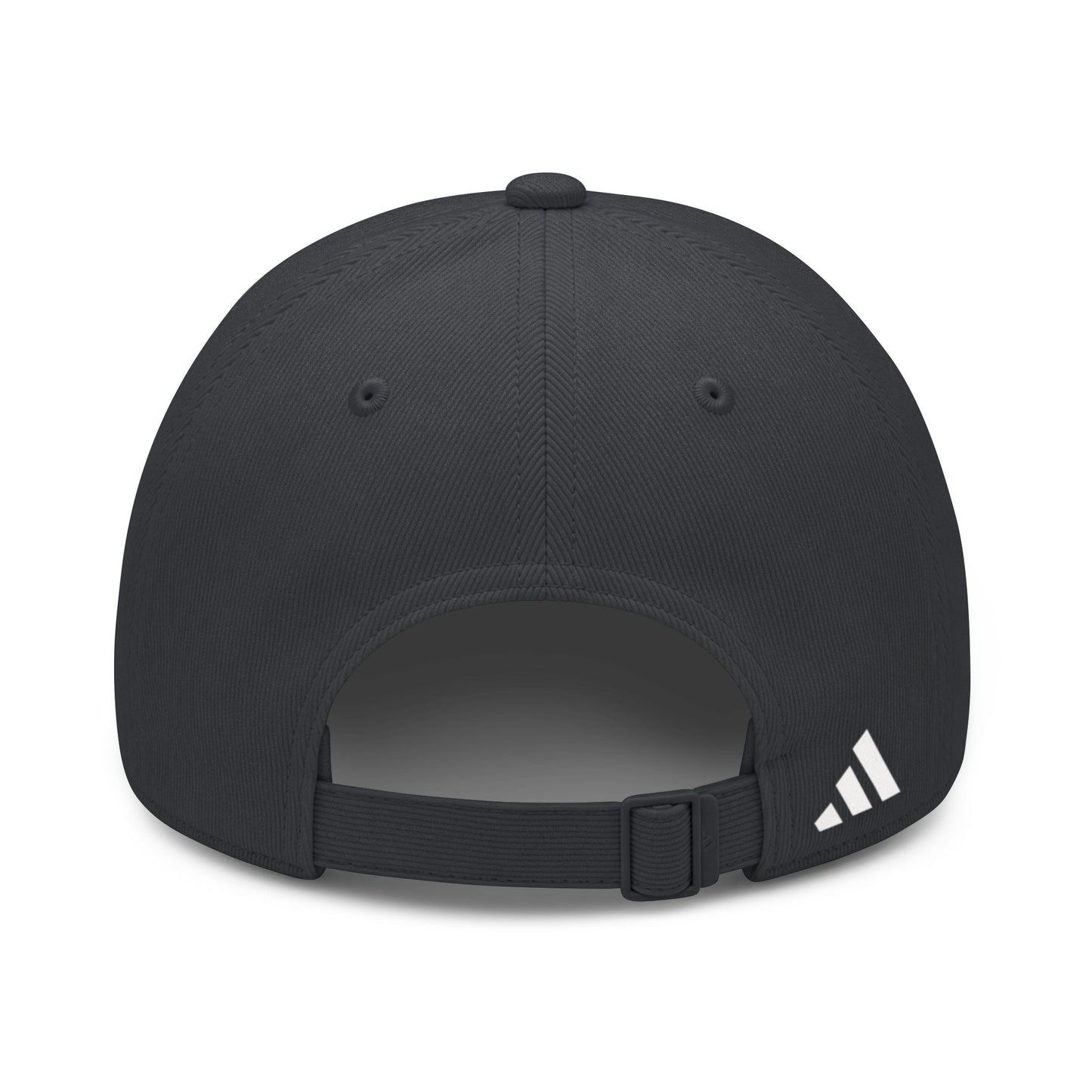 Black/White Embroidered 'Boys Cook Too' — adidas Baseball Hat