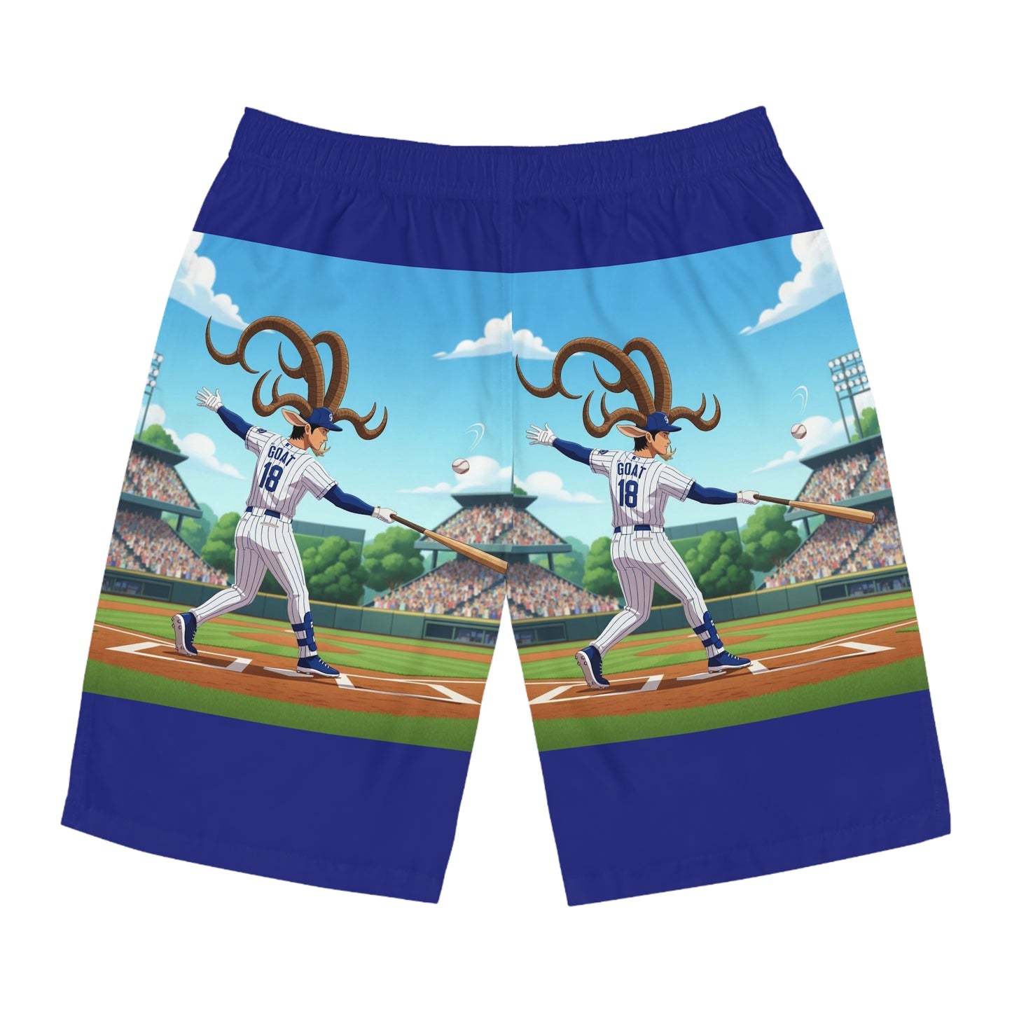 Baseball Goat Athletic Shorts