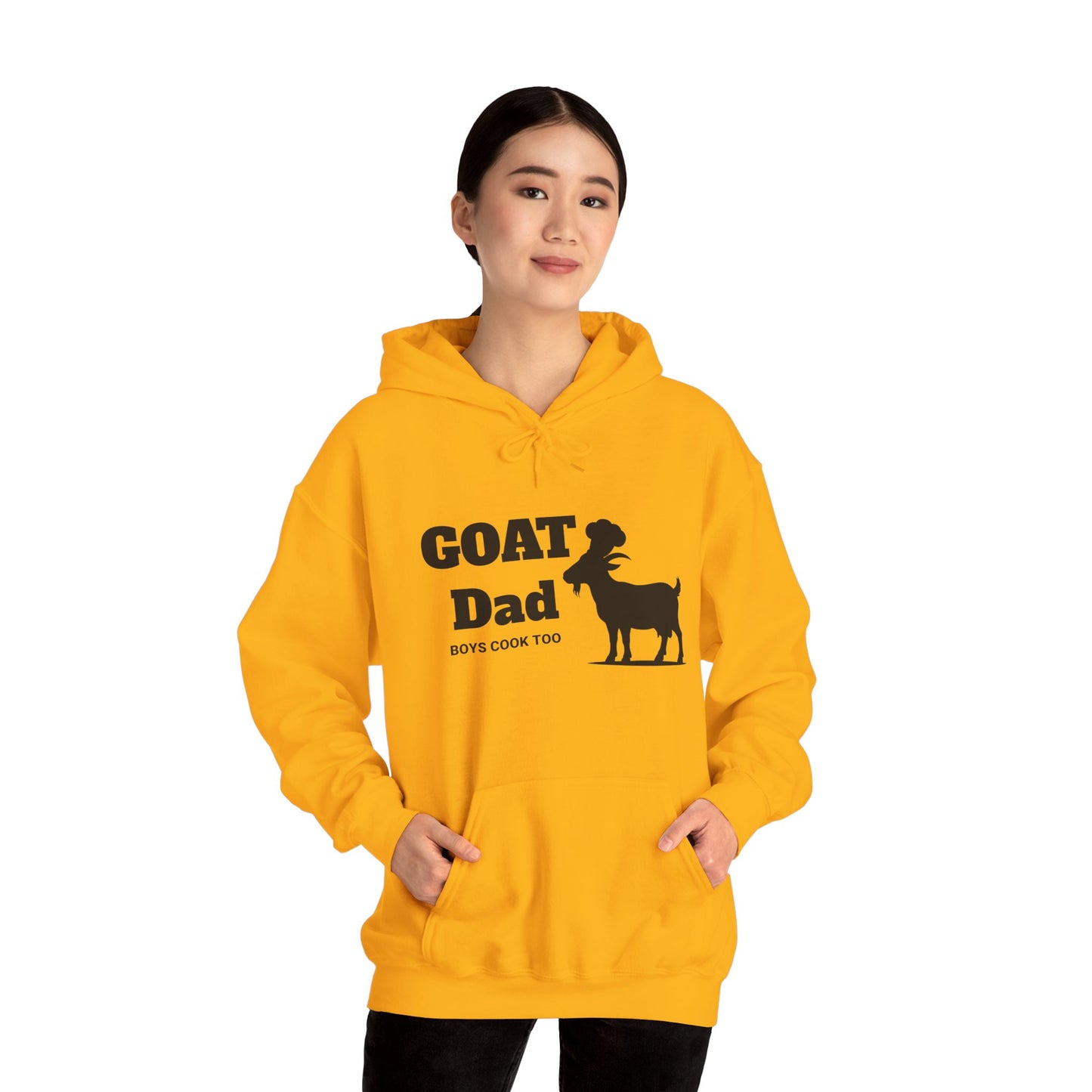 GOAT Dad Hooded Sweatshirts - Select Colors
