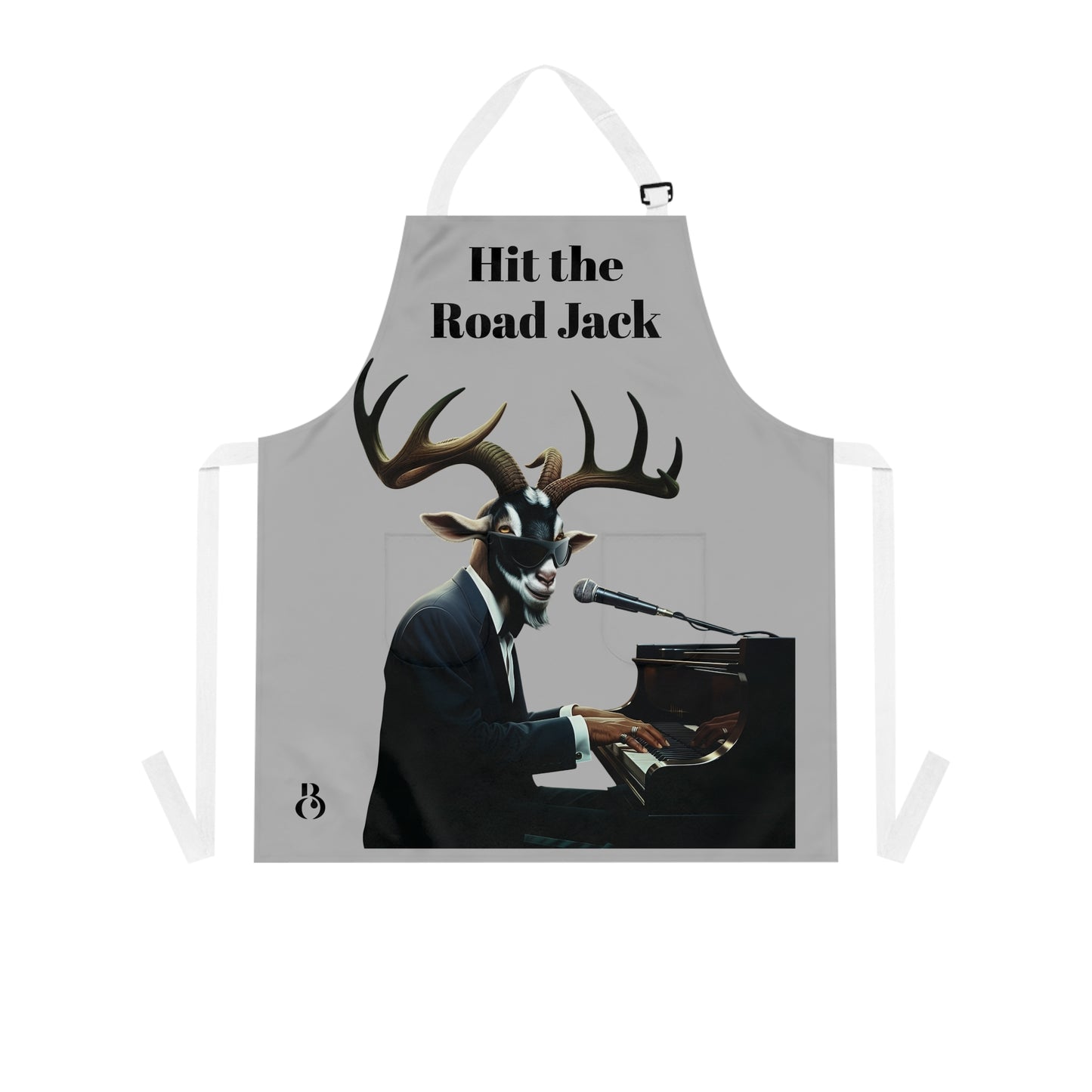 'Hit the Road Jack' Piano-Playing Goat Apron