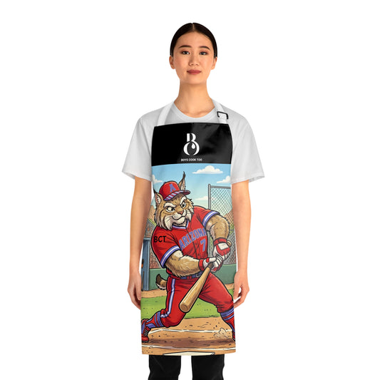 Baseball Tiger Batter Sports Cooking Apron for Fans & Coaches