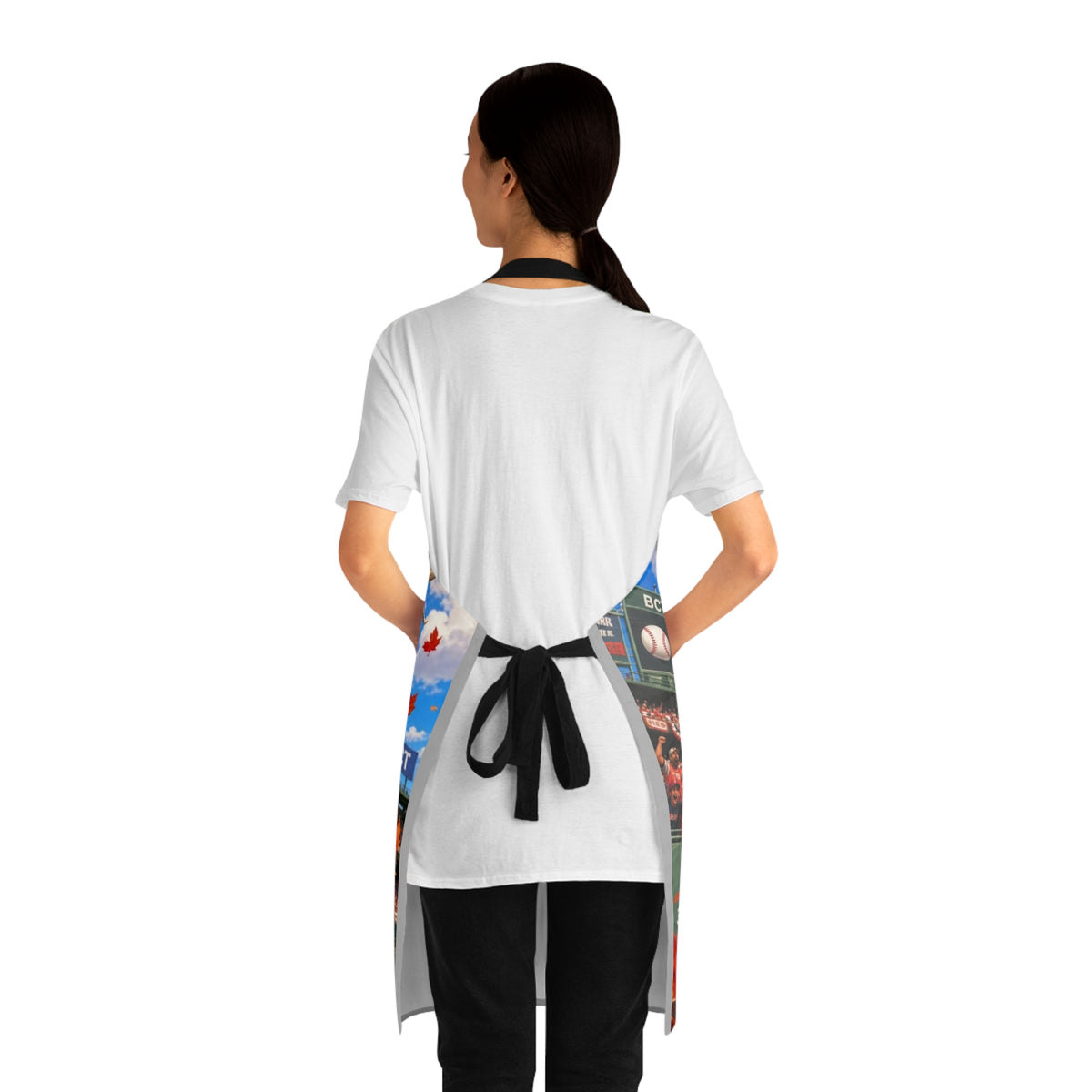 Baseball Boston Runner Cooking Apron