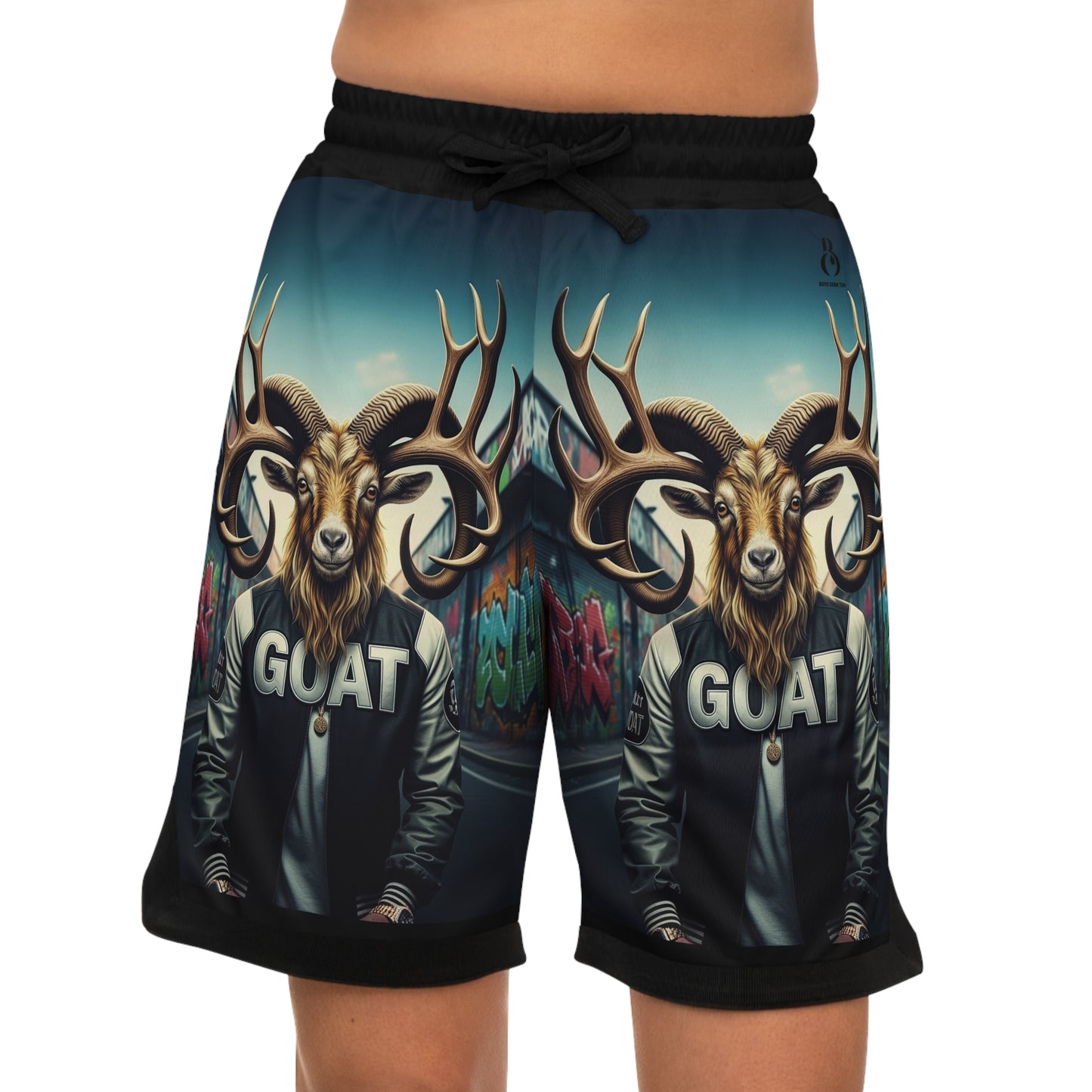 Rap Goat Athletic Shorts