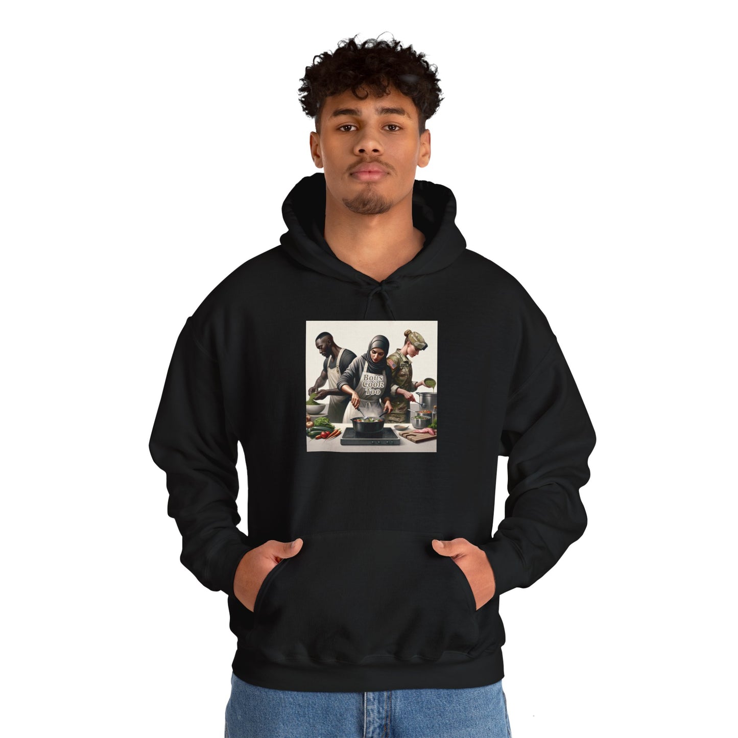 Military Service Hooded Sweatshirt