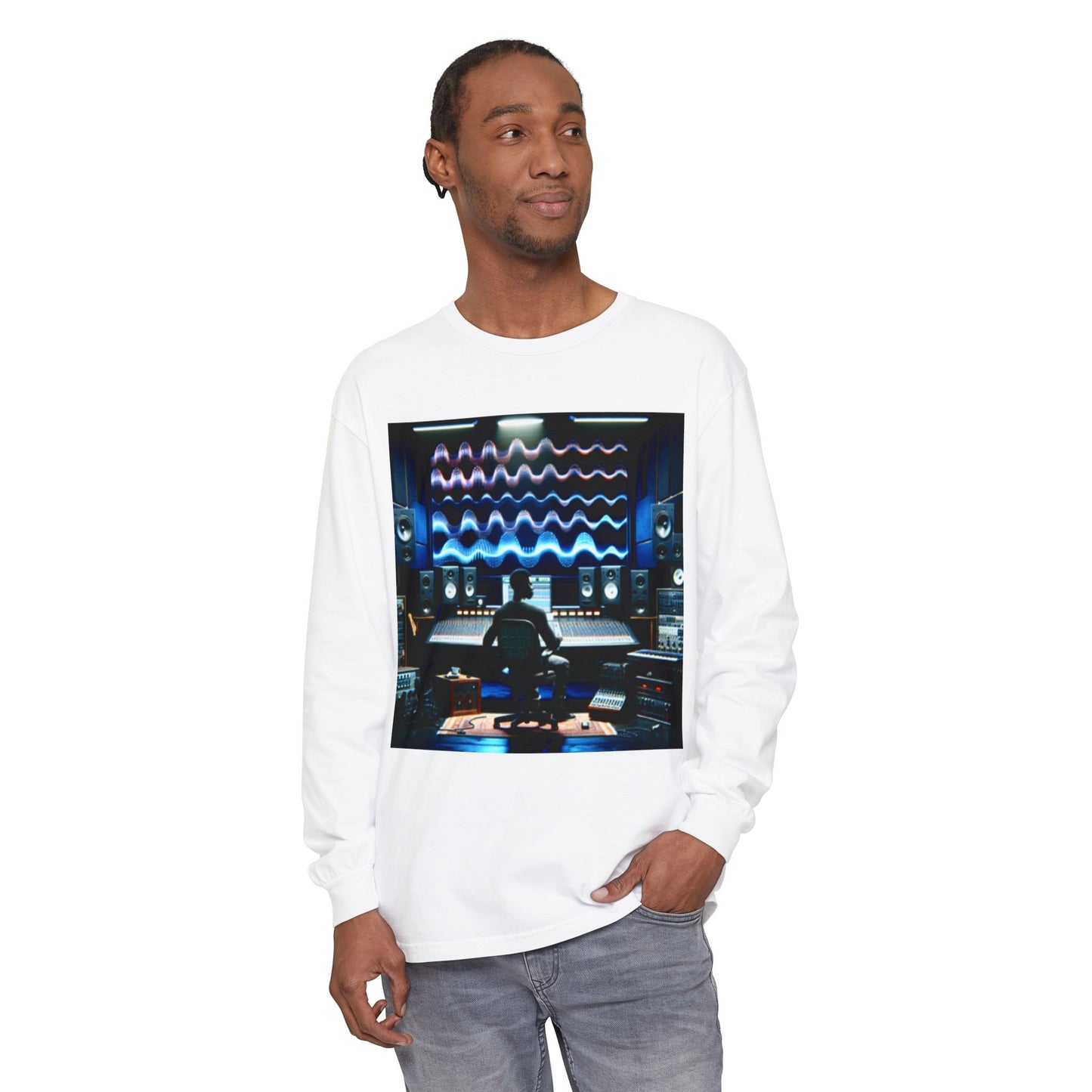 Sound Waves Long-Sleeved Tee