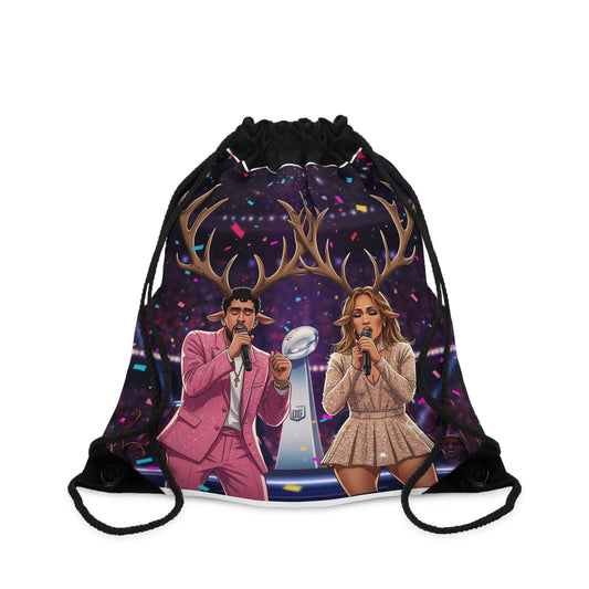 Super Bowl Vibes Drawstring Bag