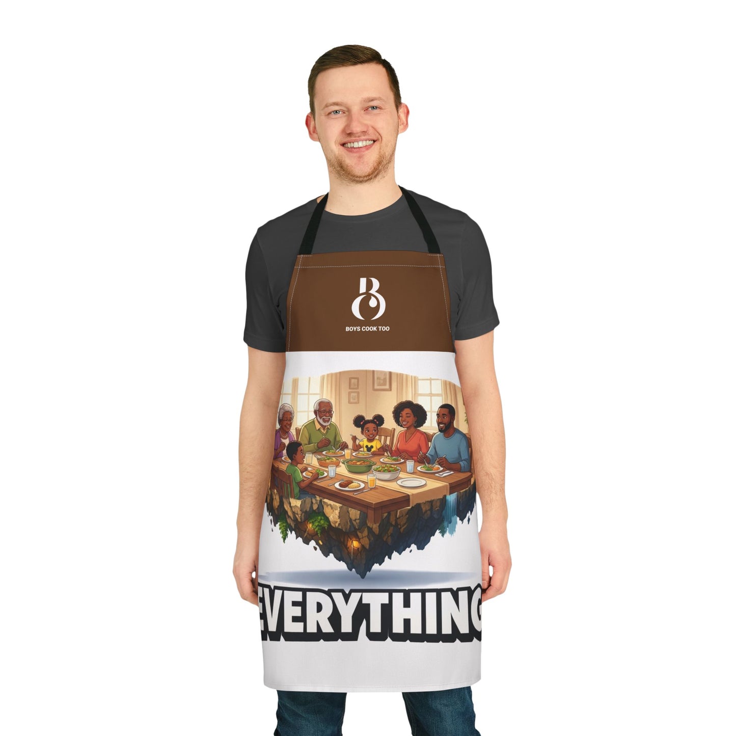 Family Over 'Everything' Celebration Cooking Apron