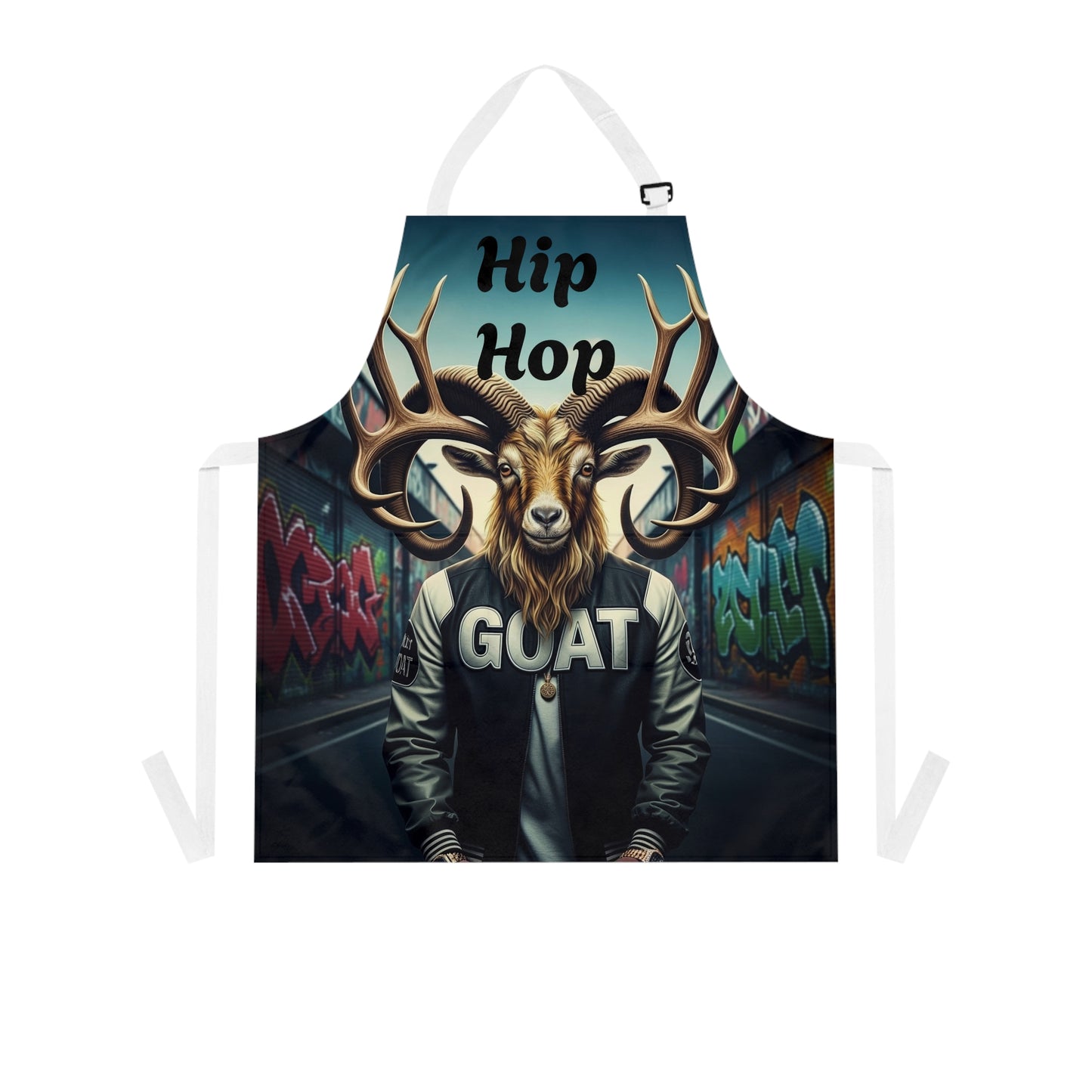 Hip Hop GOAT Urban Graffiti Music Apron