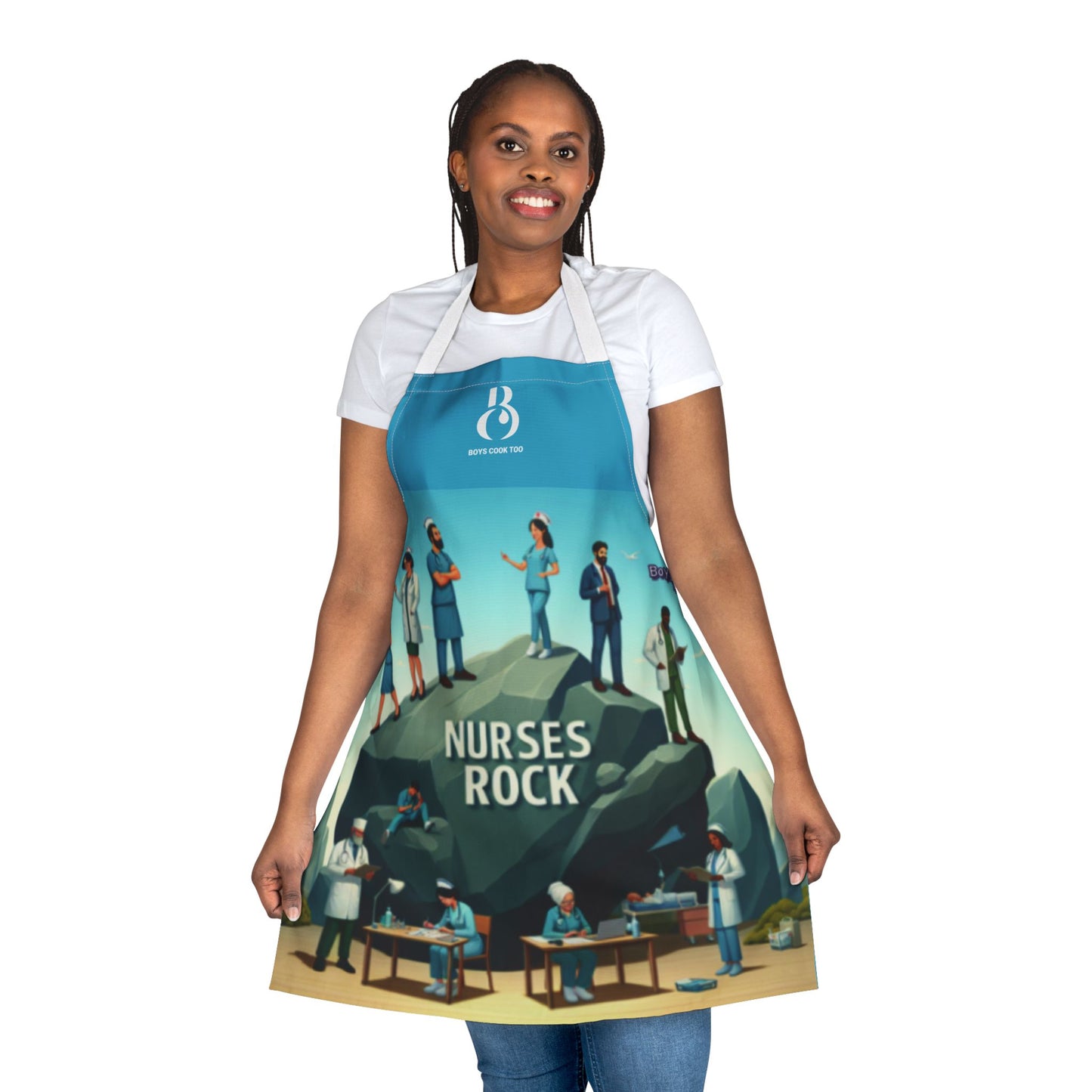 Nurses Rock Medical Team Appreciation Apron