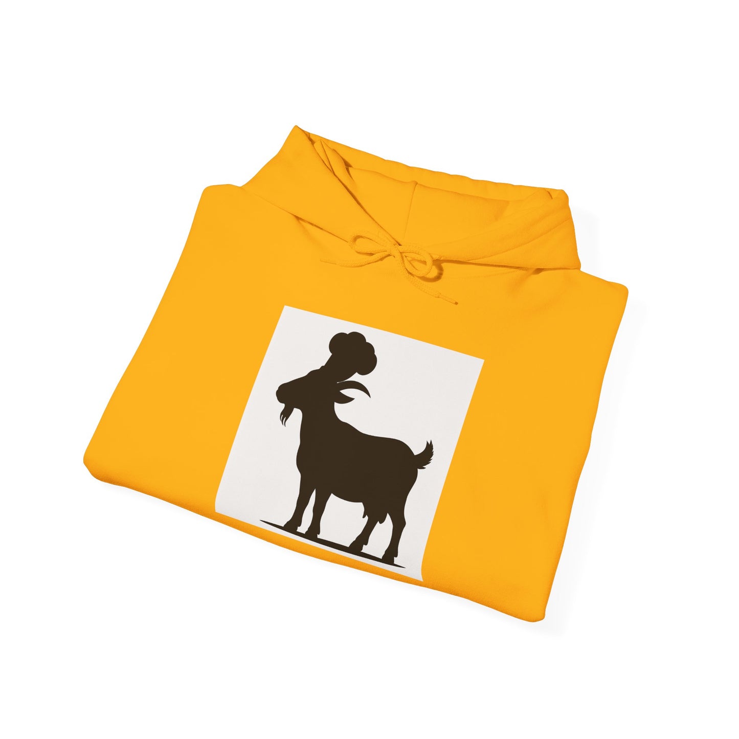 Goat Silhouette Hooded Sweatshirts - Select Colors