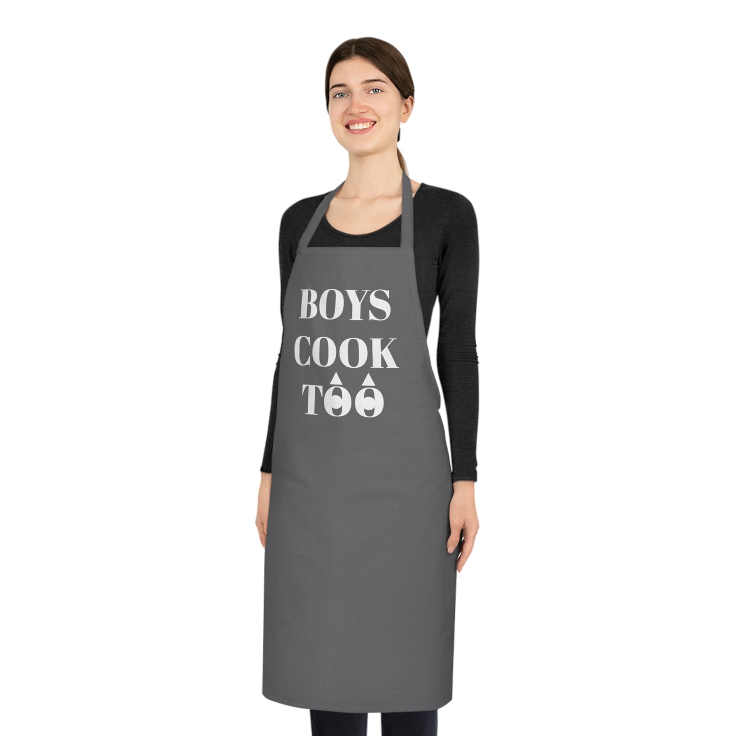 'Boys Cook Too' Signature Apron