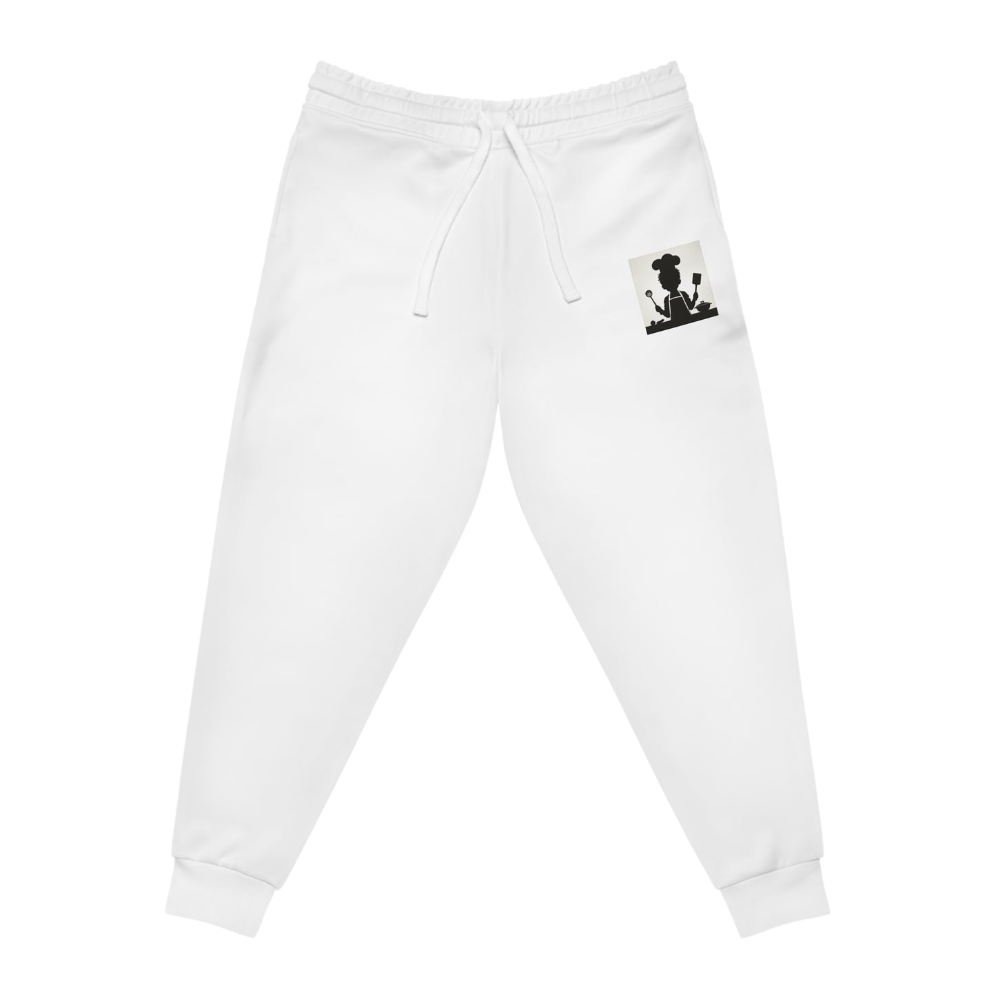 Athletic Joggers, White