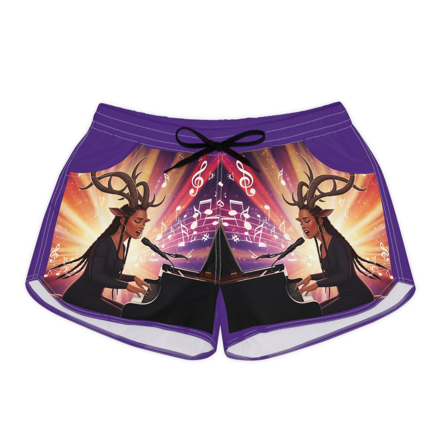 Musical Pianist Goat Lounge Shorts