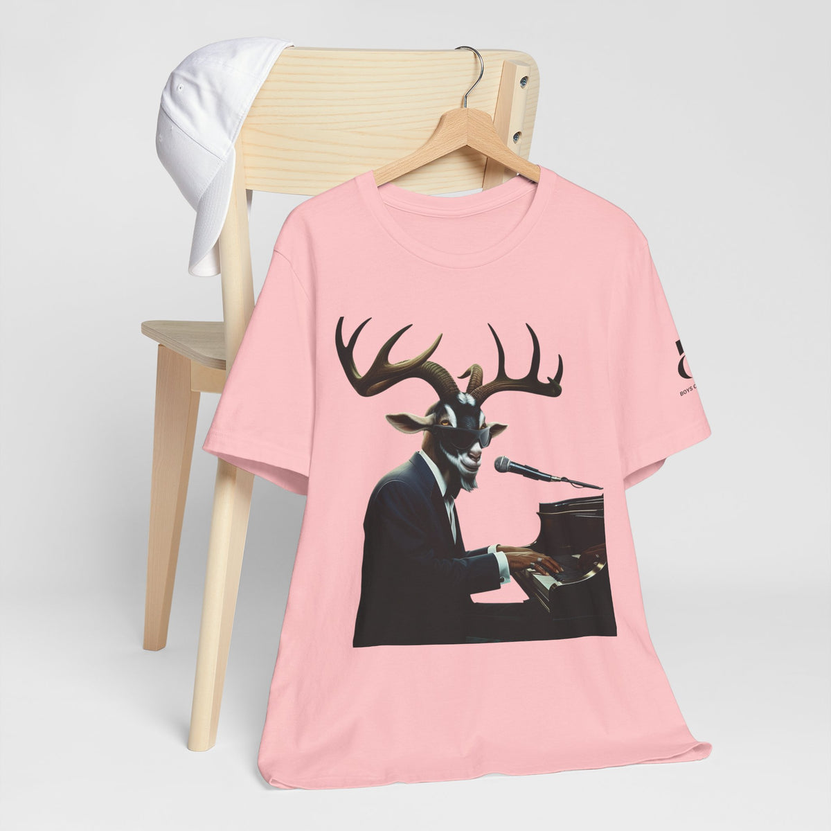 Piano-Playing Goat T-shirt