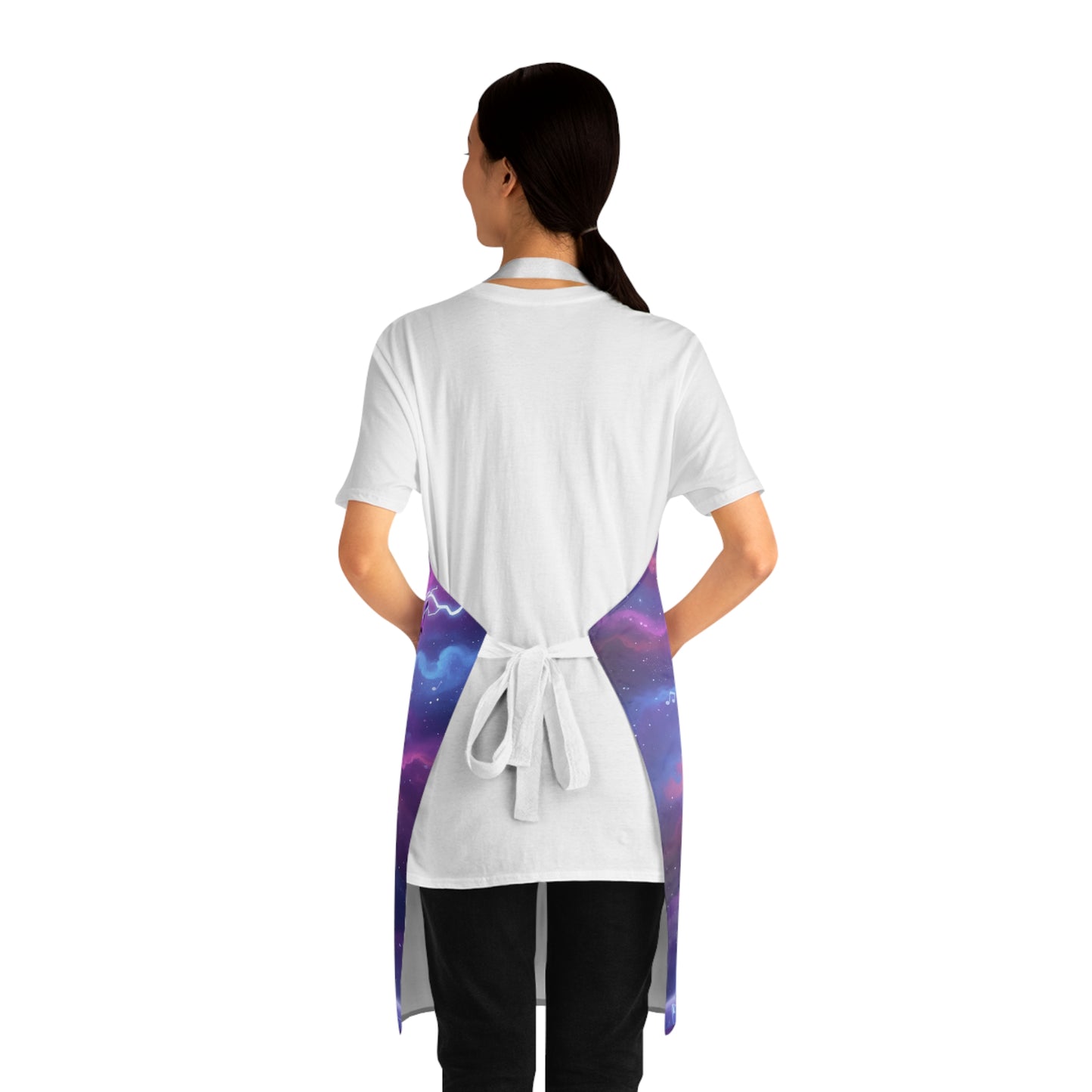 Purple Musical Goat Guitarist Apron