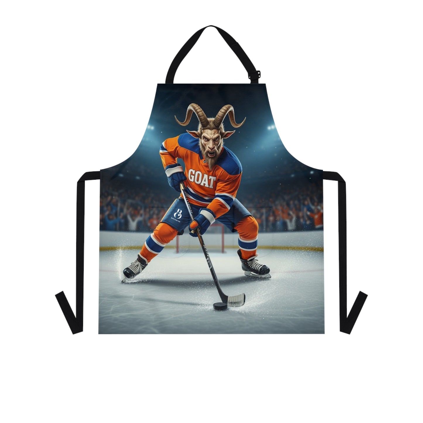 Hockey Goat Player Ice Rink Apron