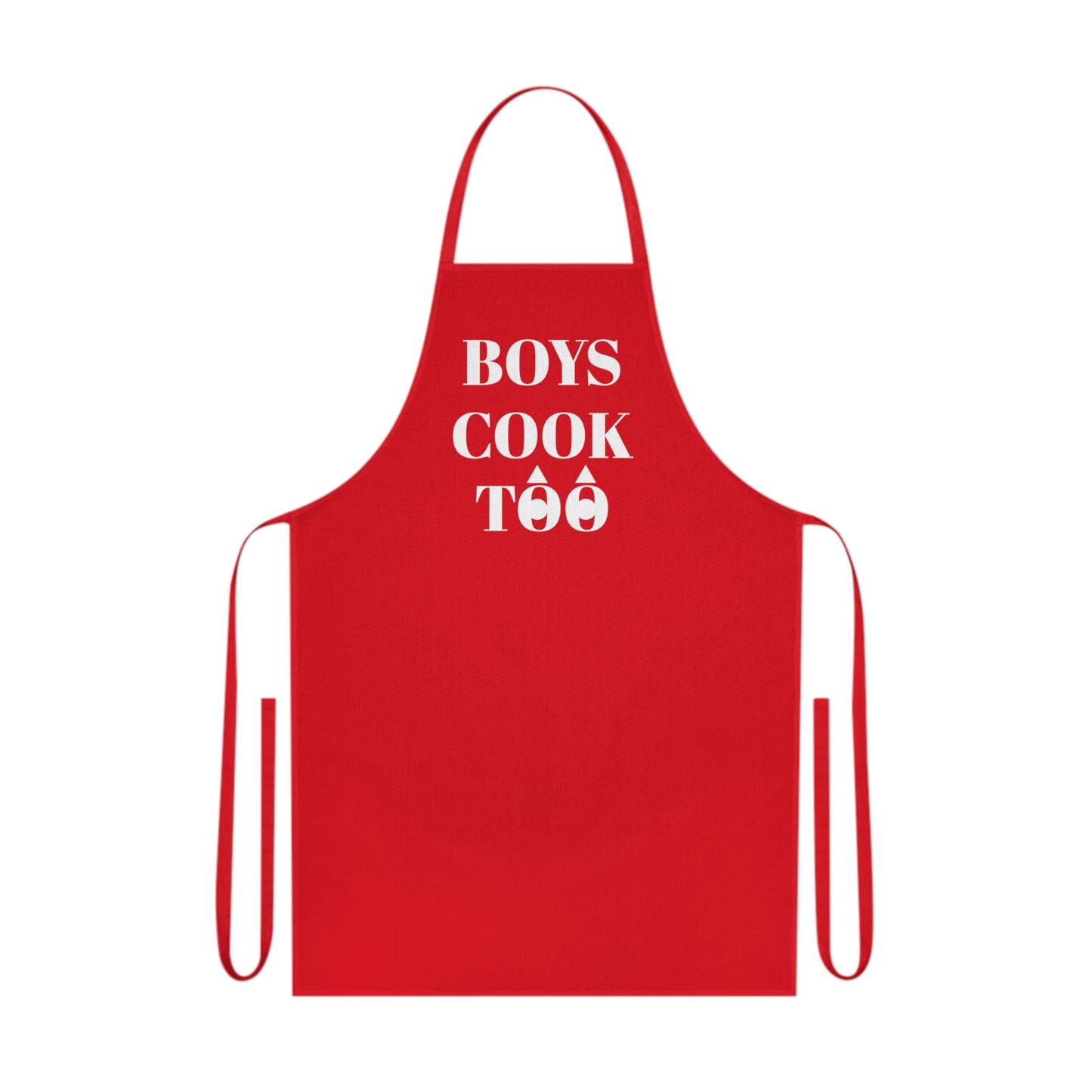 'Boys Cook Too' Signature Apron