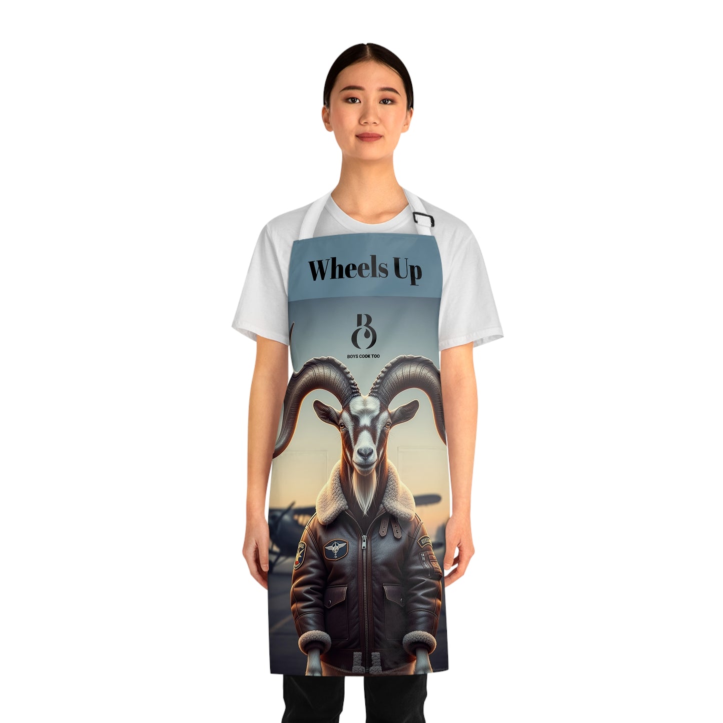Pilot Goat 'Wheels Up' Aviator Apron