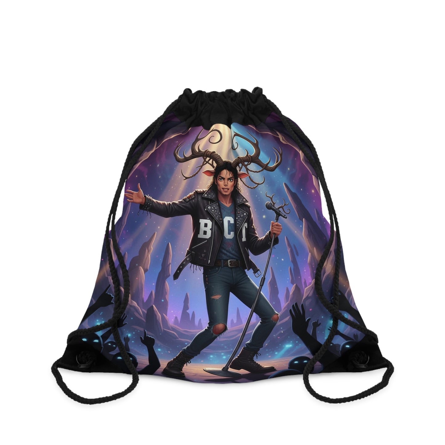 "After 5" Goat Drawstring Bag