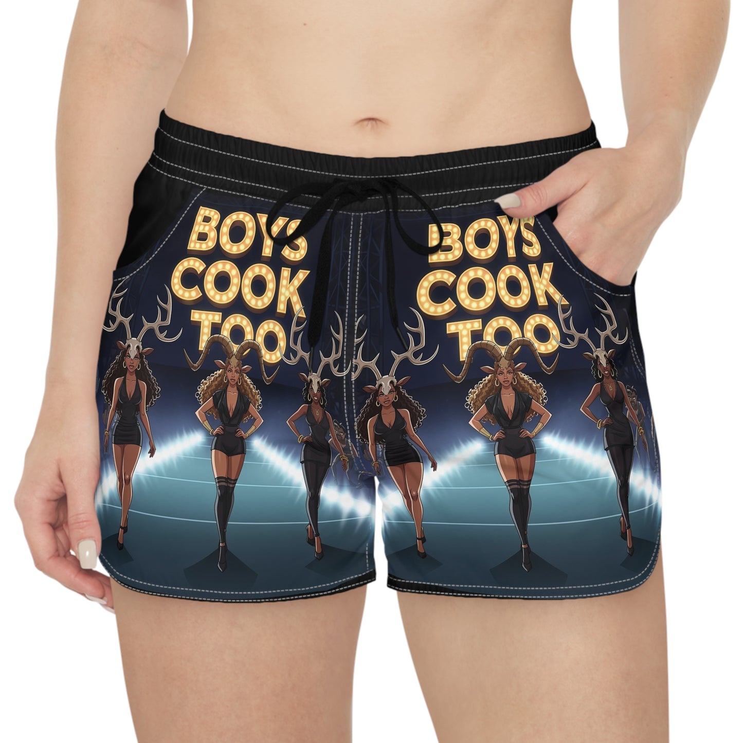 Runway Goats 'Boys Cook Too' Casual Shorts