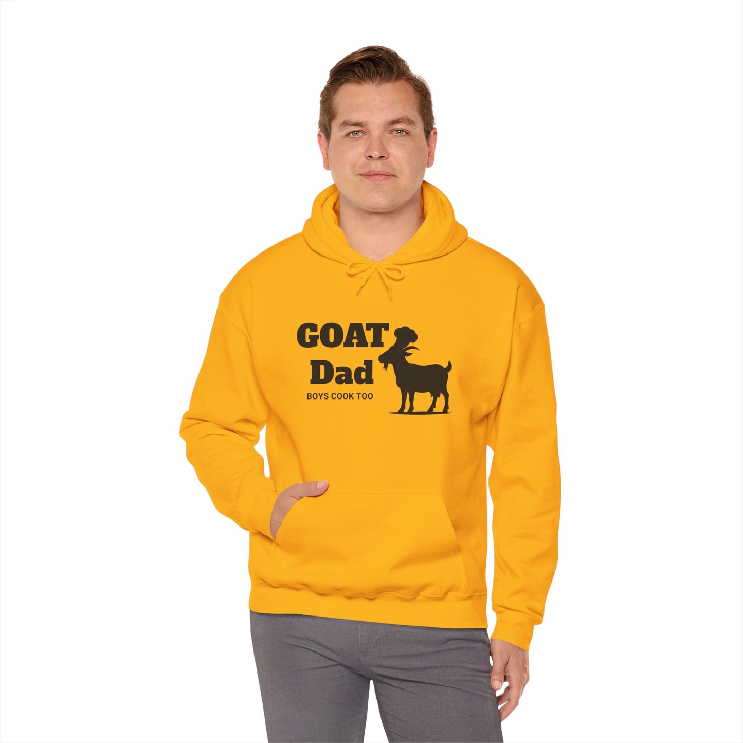 GOAT Dad Hooded Sweatshirts - Select Colors