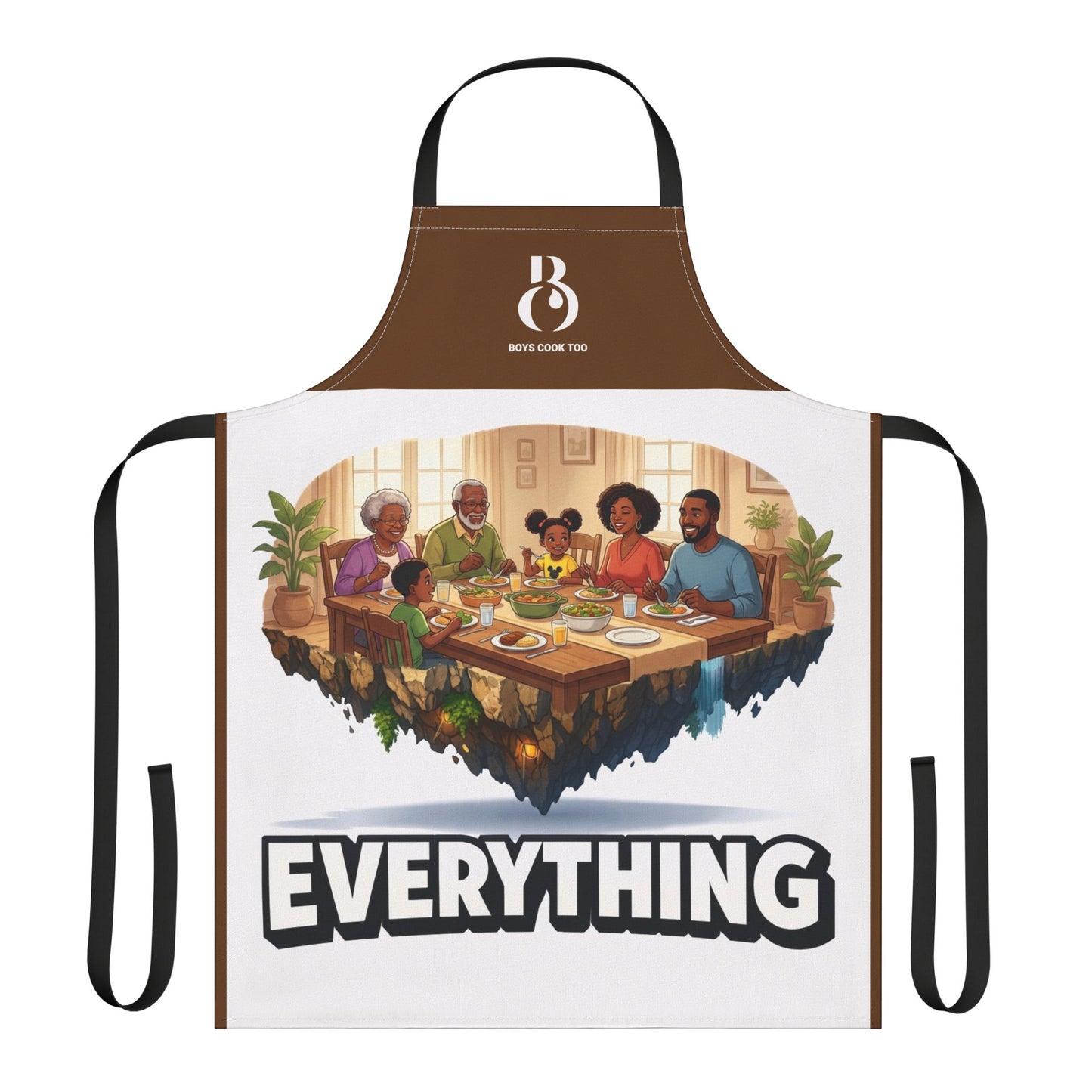 Family Over 'Everything' Celebration Cooking Apron