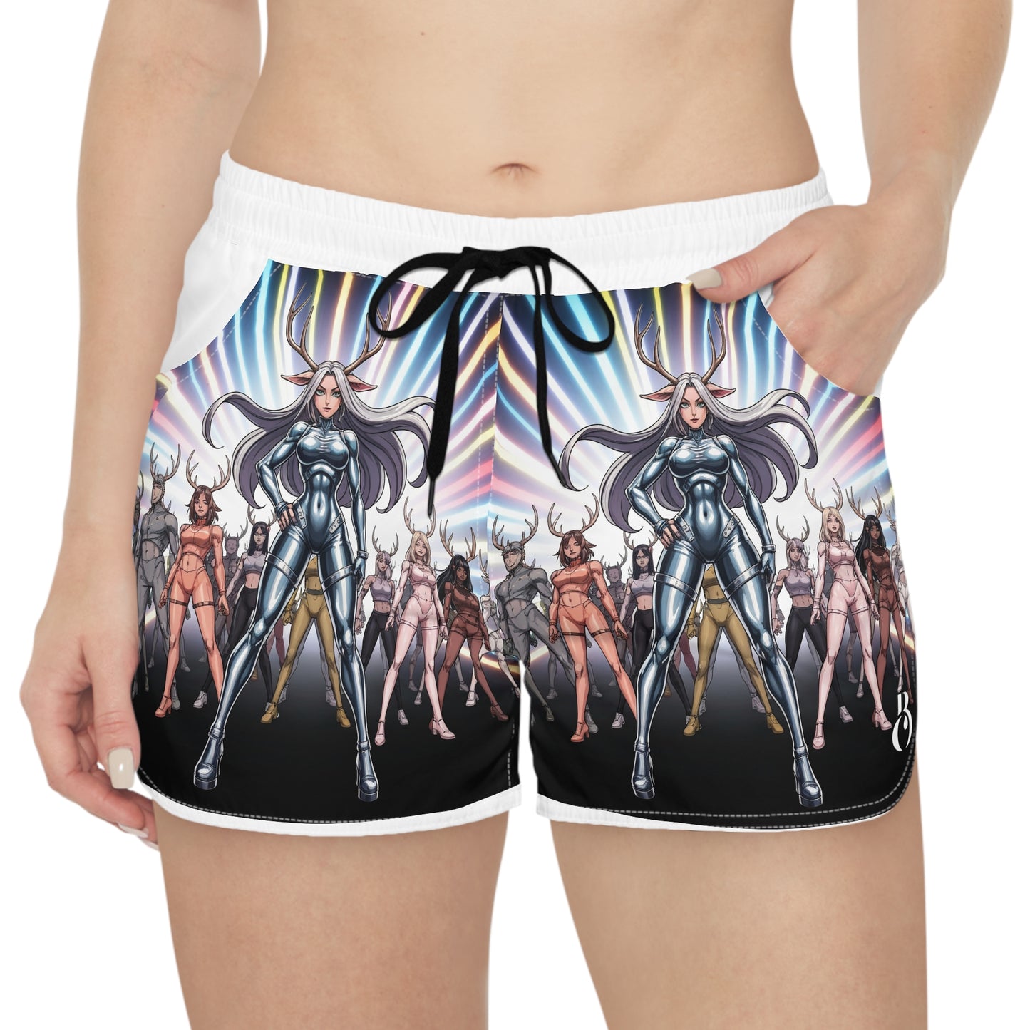 Anime Goat Squad Casual Shorts