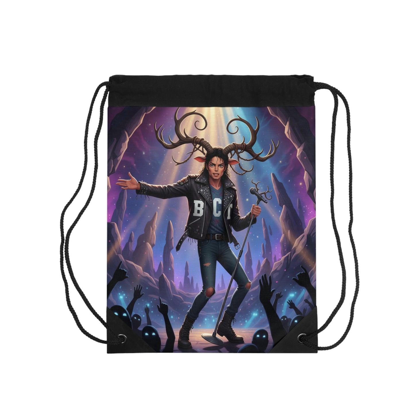 "After 5" Goat Drawstring Bag