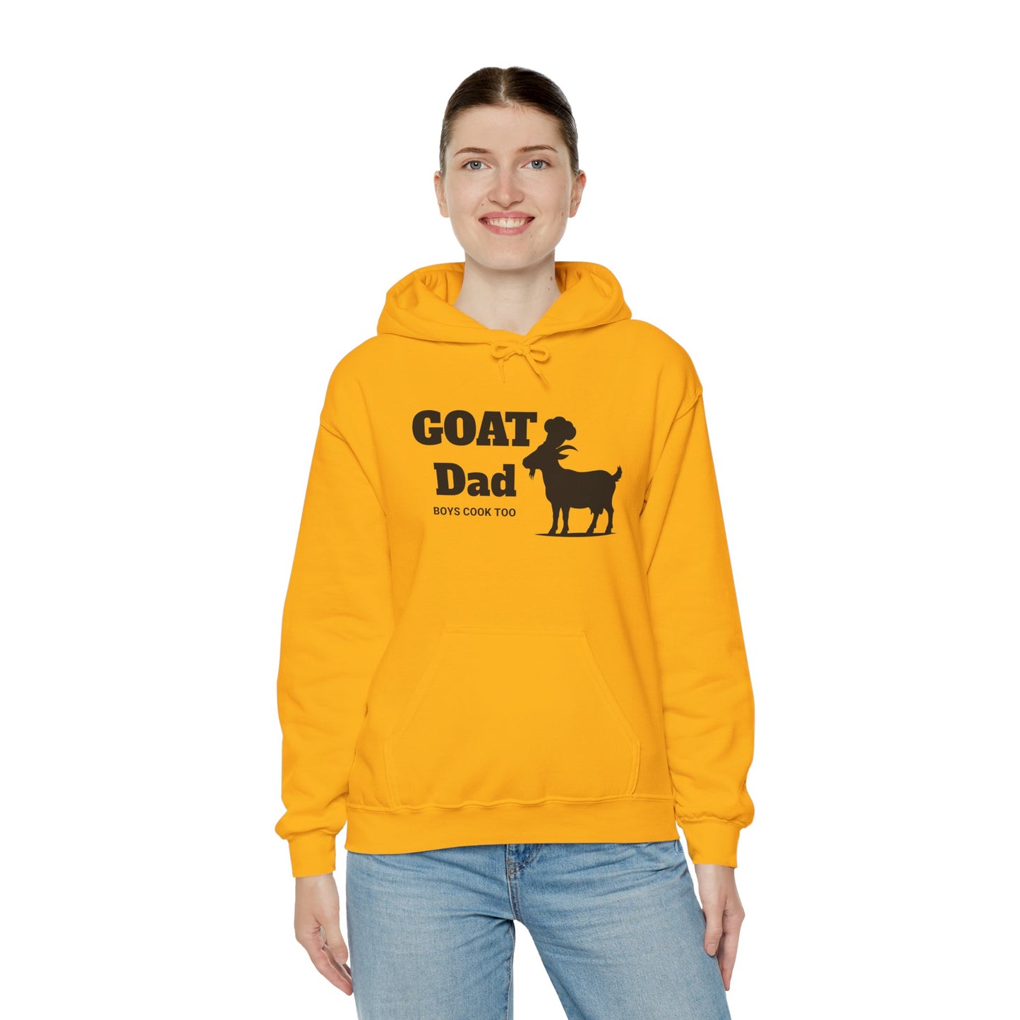 GOAT Dad Hooded Sweatshirts - Select Colors