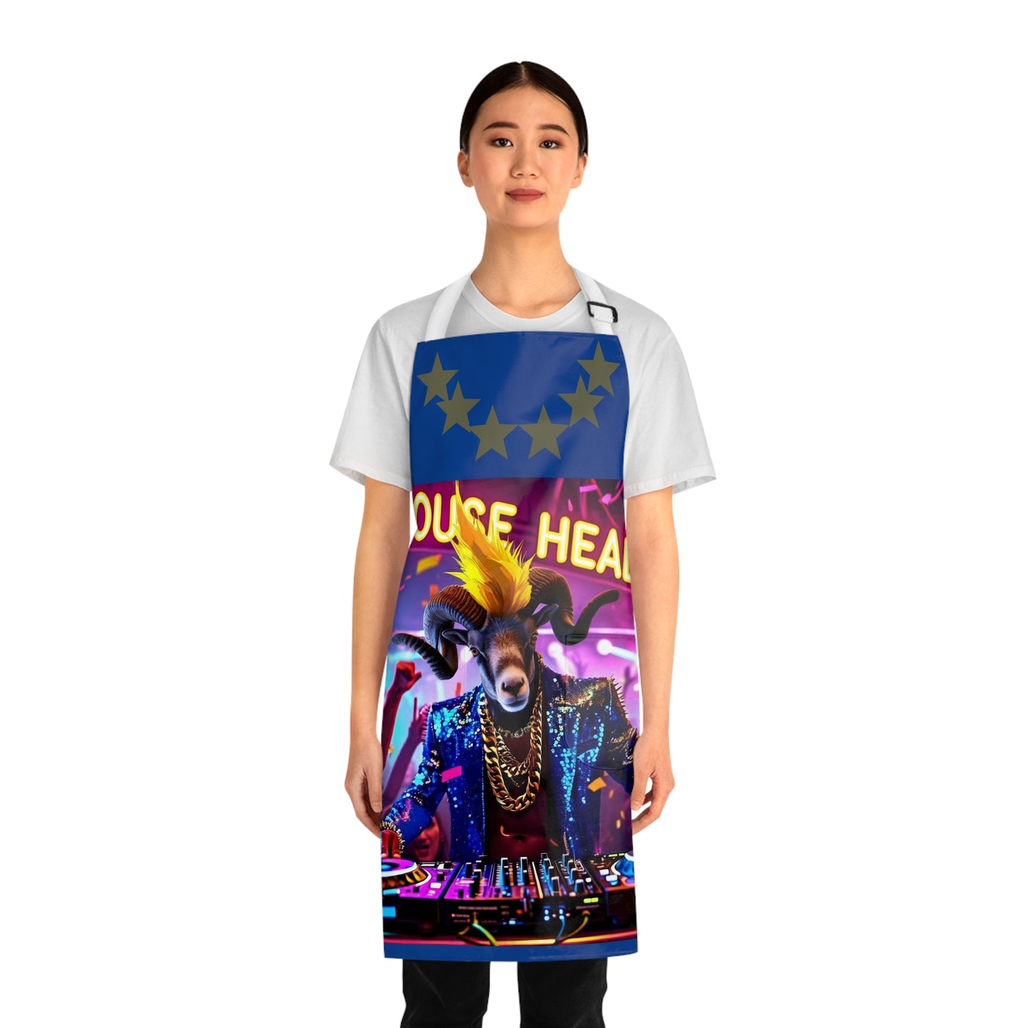 House Heads DJ Goat Party Apron
