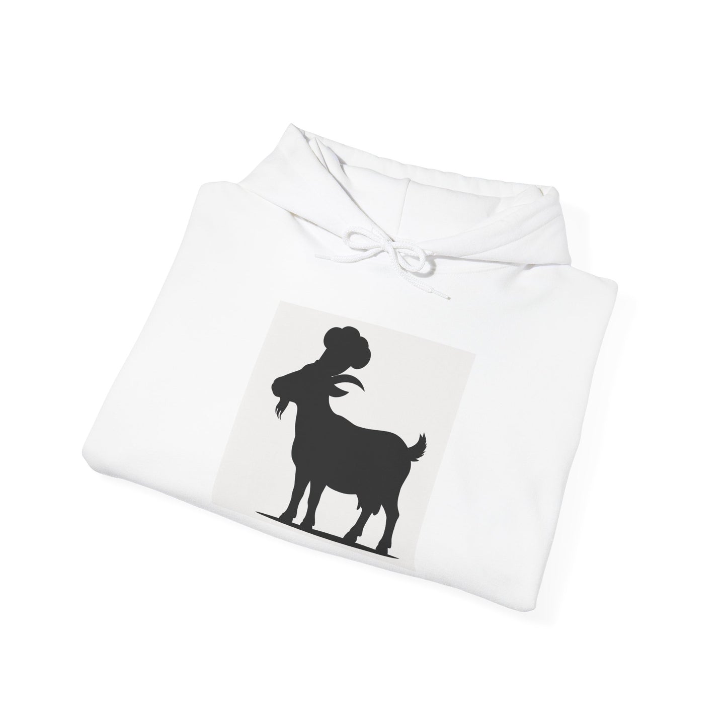 Goat Silhouette Hooded Sweatshirts - Select Colors