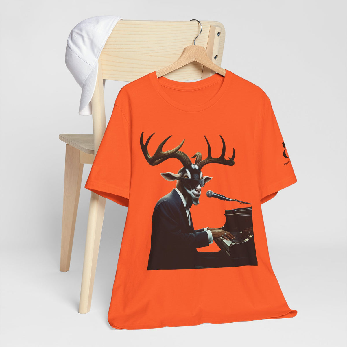 Piano-Playing Goat T-shirt
