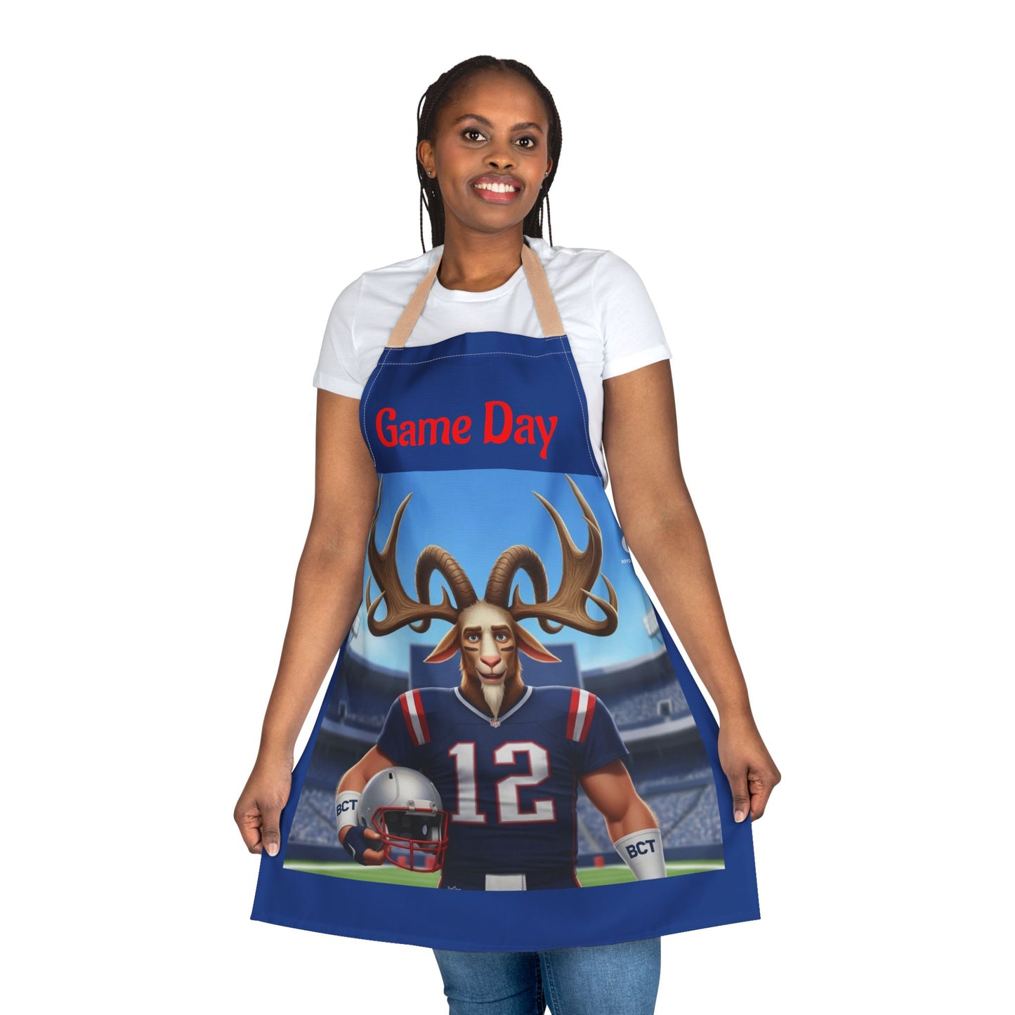 Football Goat Apron - Perfect for Game Day