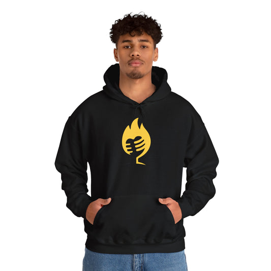 Sport These 'Mic on Fire' Hooded Sweatshirts (Multiple Colors)