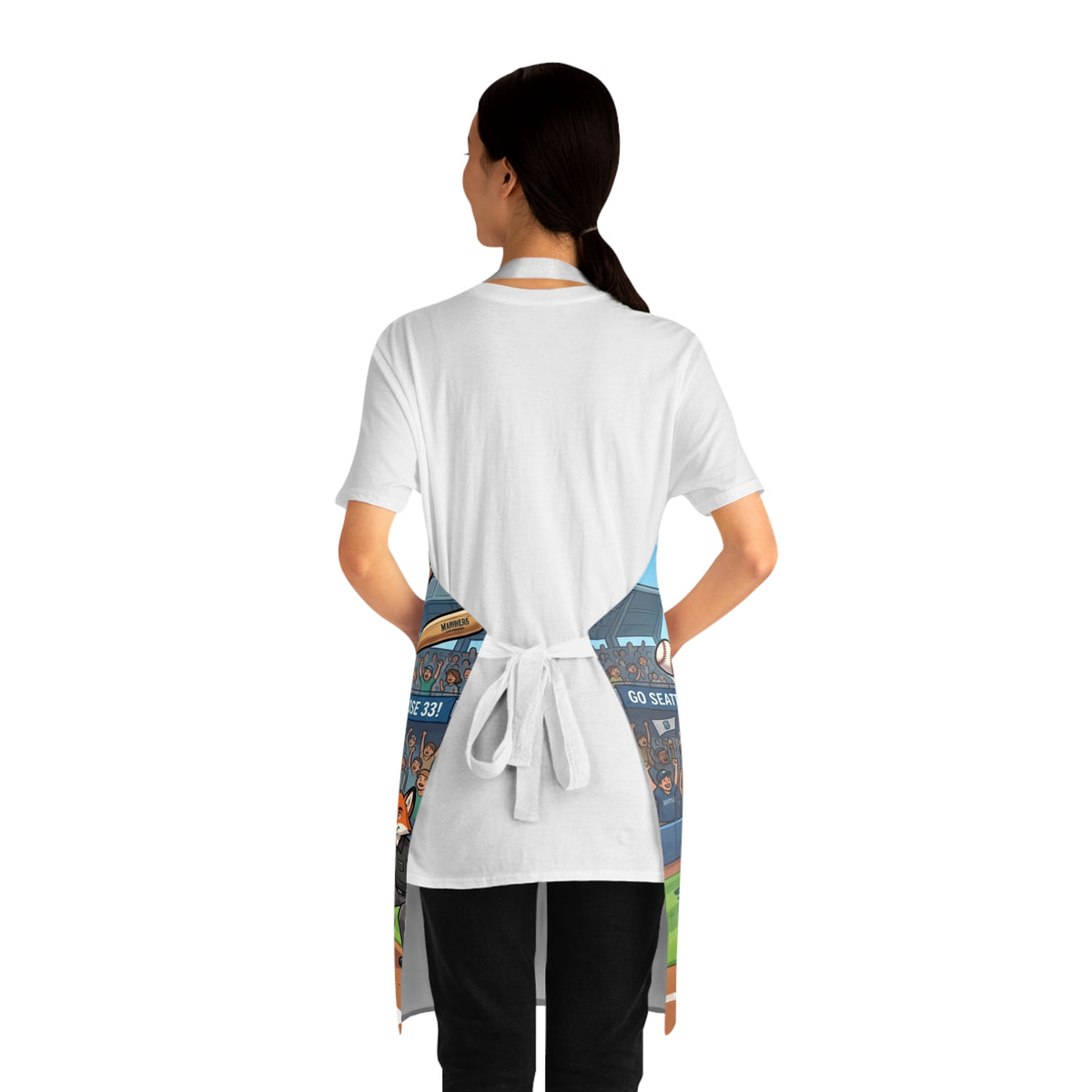 Seattle Sports Baseball Chef Apron for Game Day & Grilling