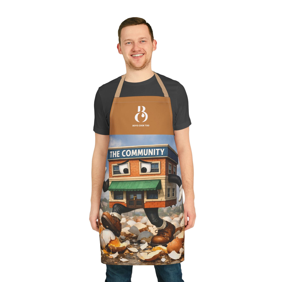 Walking On Eggshells Quirky Chef Gift Apron