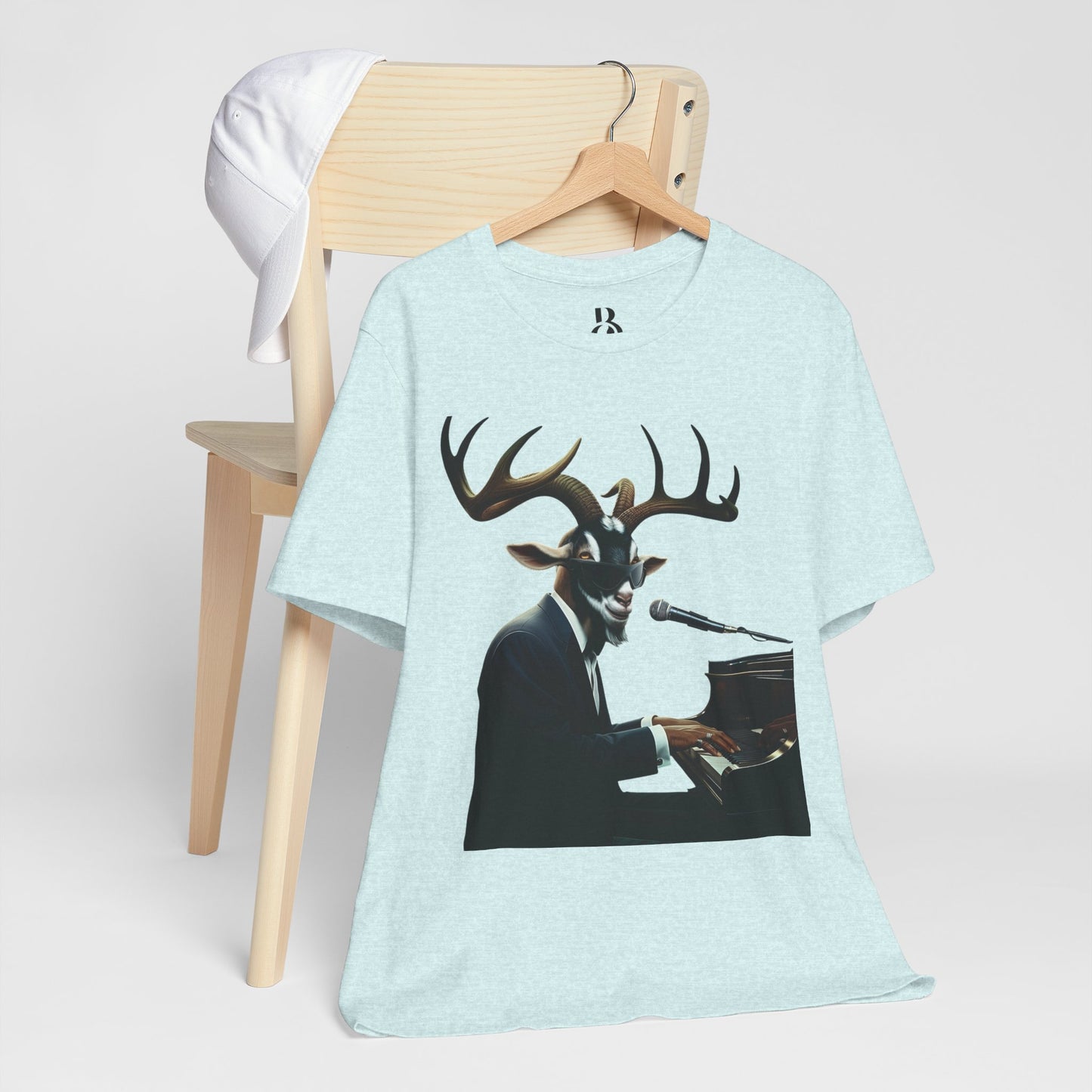 Piano-Playing Goat T-shirt