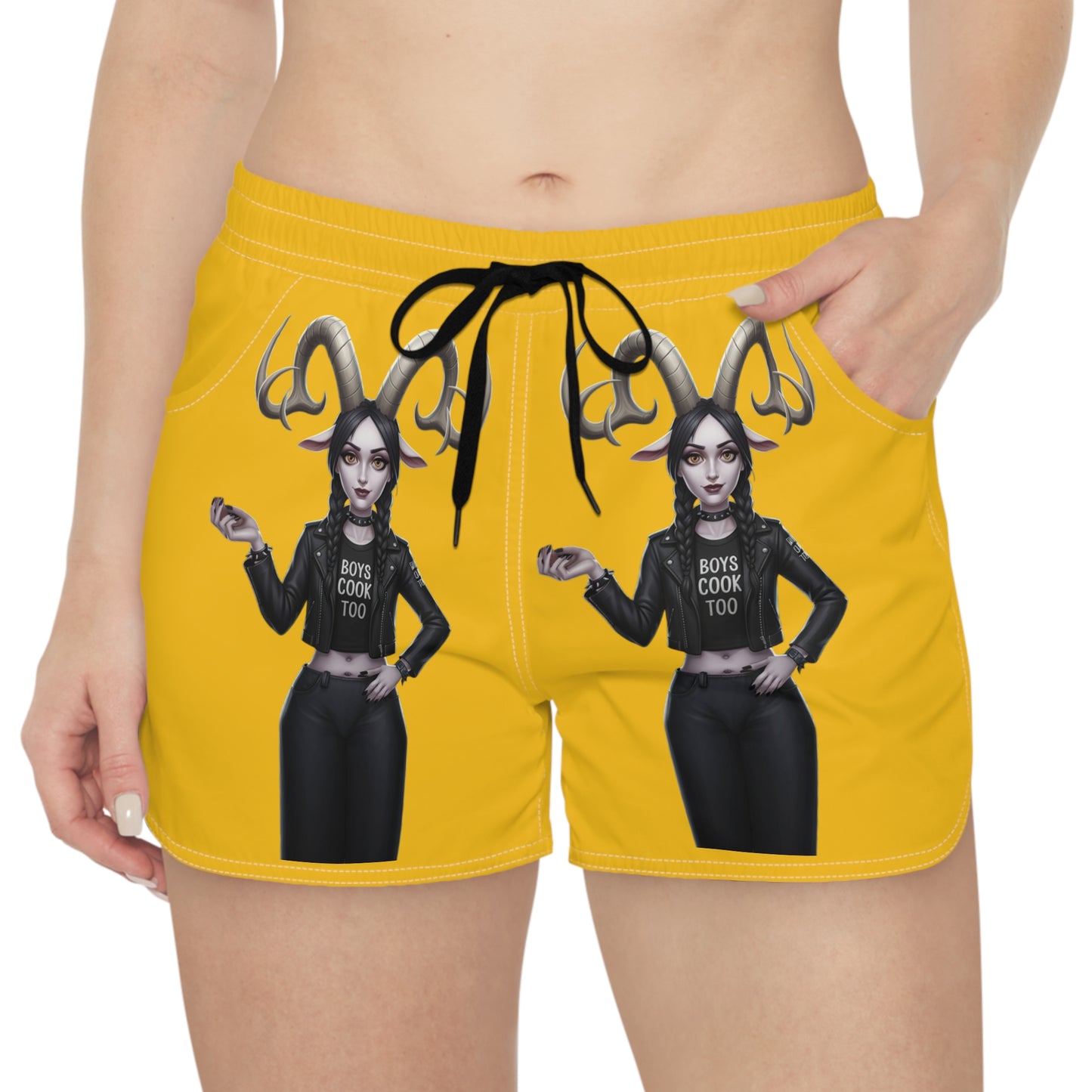 Gothic Girl Goat Shorts