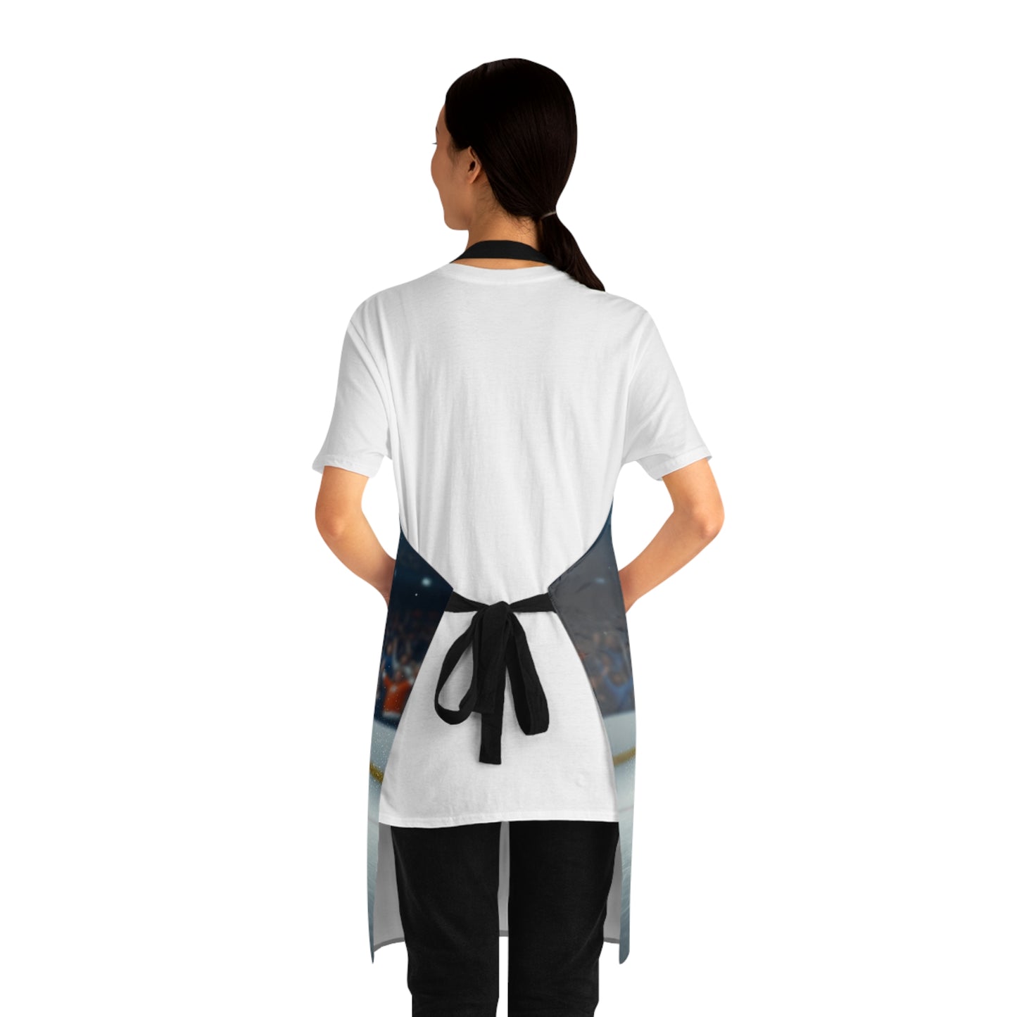 Hockey Goat Player Ice Rink Apron