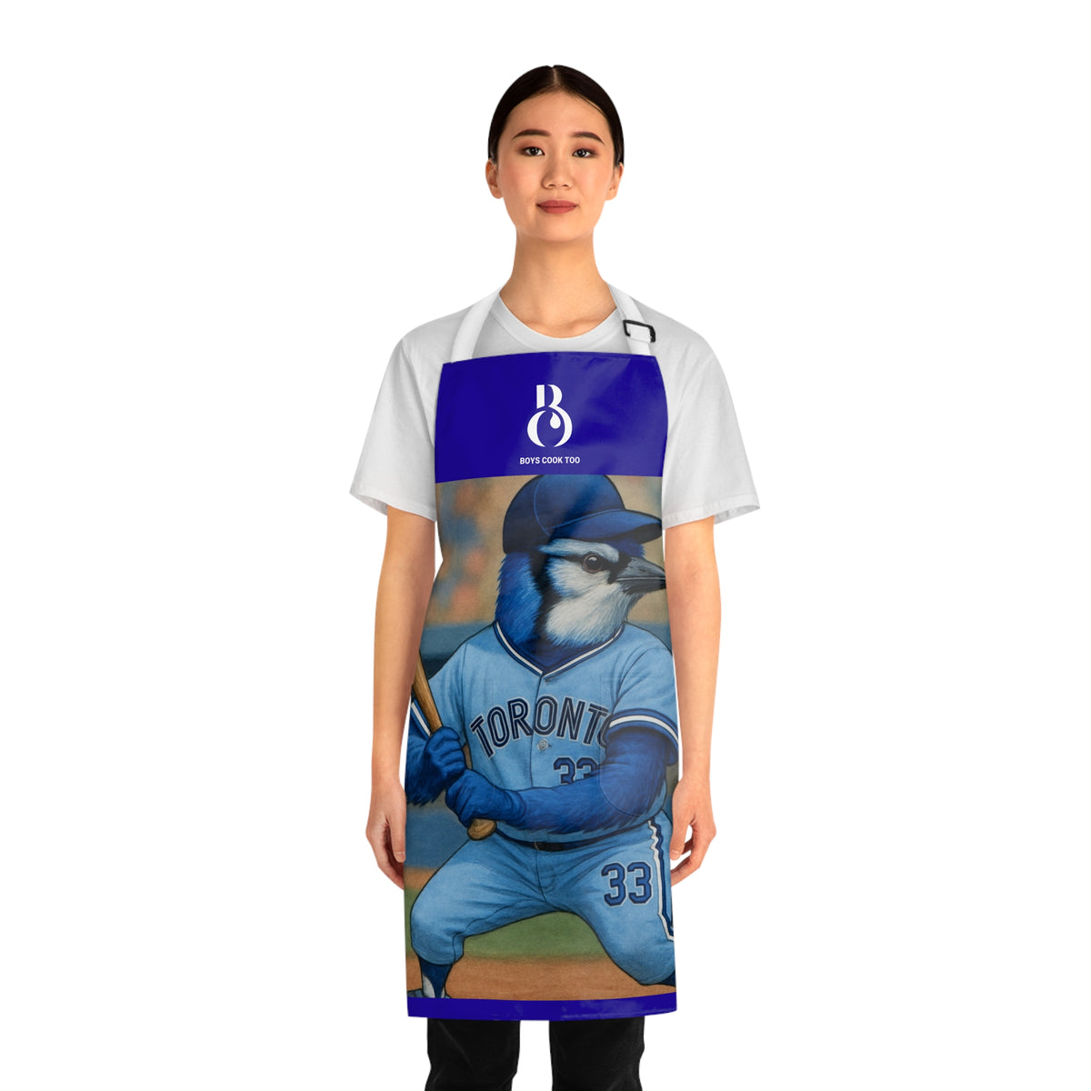 Baseball Blue Jay Apron — Toronto Team Batter Design