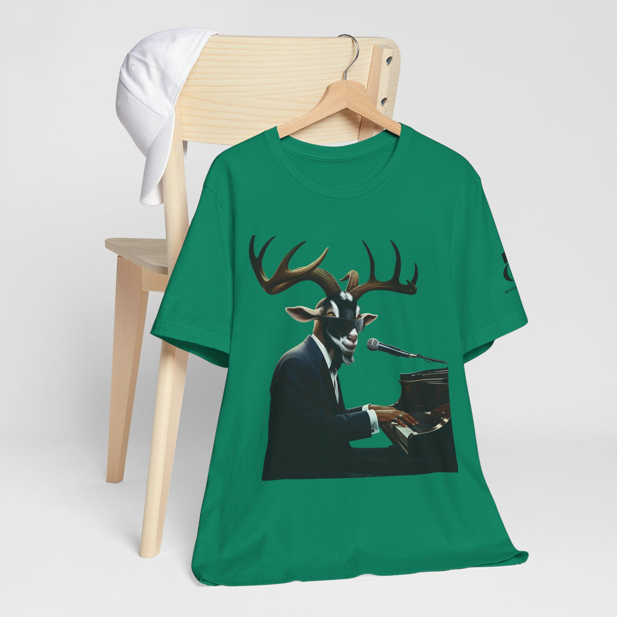 Piano-Playing Goat T-shirt