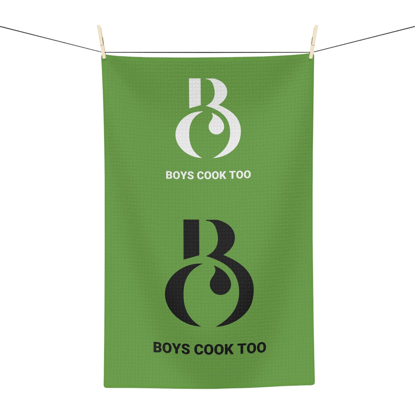 Boys Cook Too Kitchen Towel