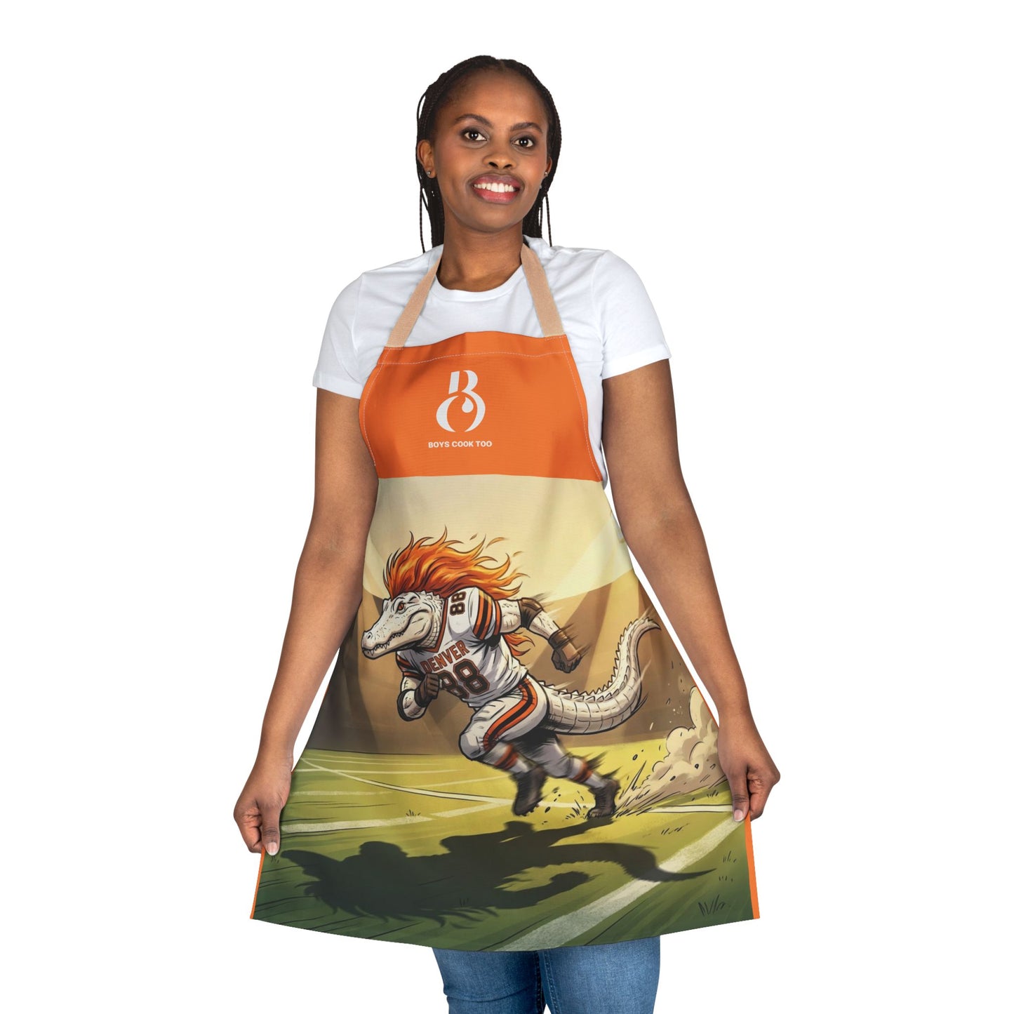 Denver Football Alligator BBQ & Grilling Chef Apron