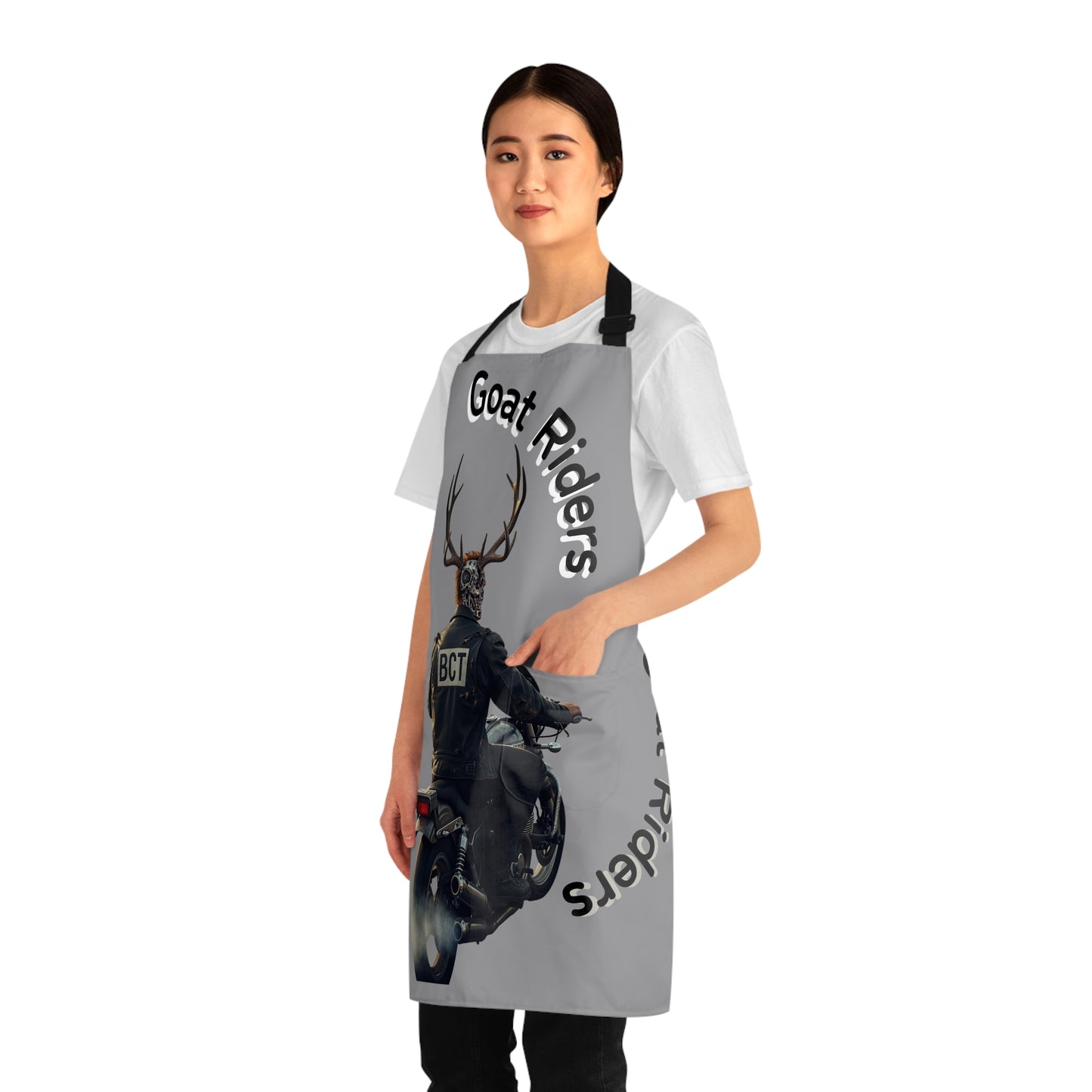 Goat Riders Motorcycle Biker Apron